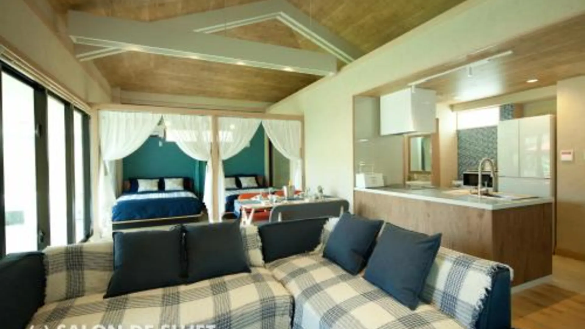 오키나와 본섬 Bougain Terrace Resort Ta-chi House 4성급 게스트하우스 스위트룸