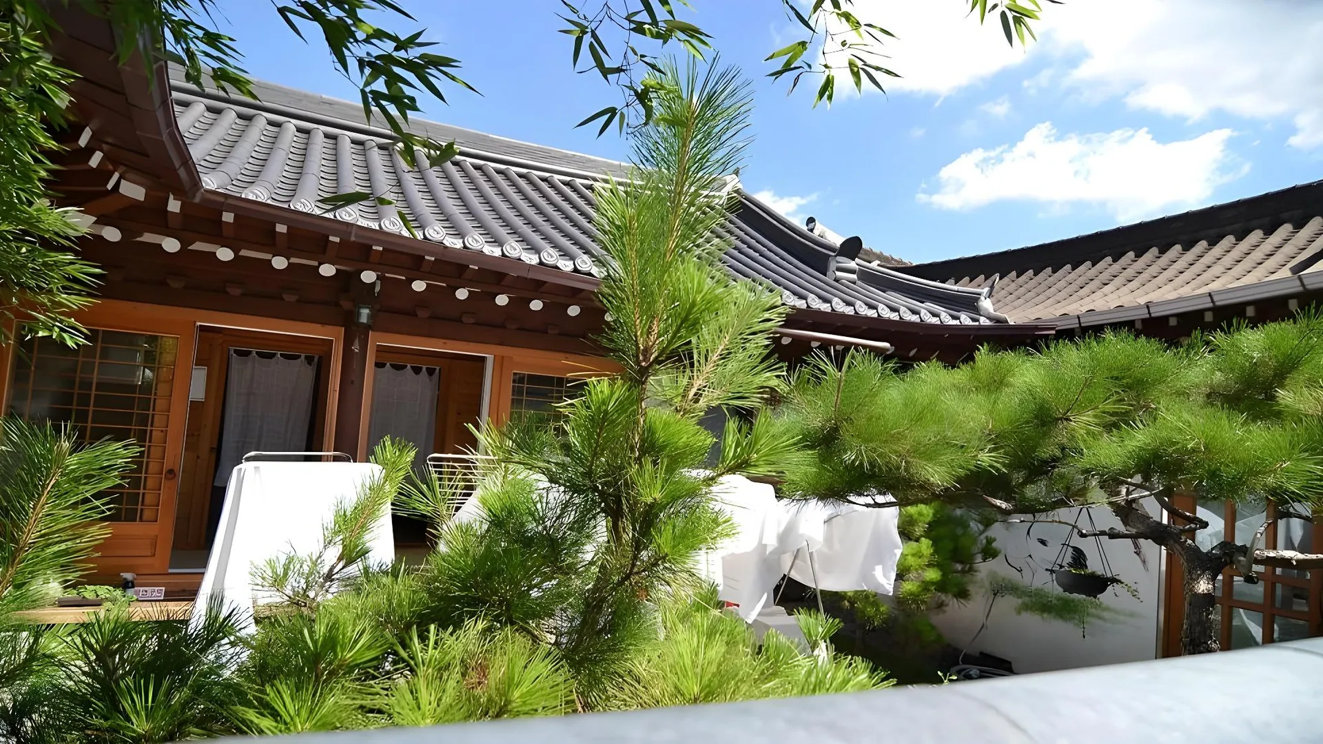 전주 전주 푸른요람 한옥 펜션 2성급 게스트하우스 수영장