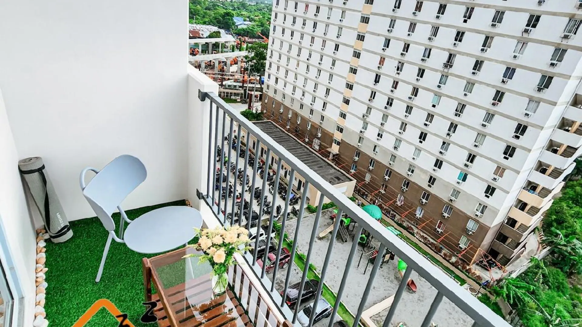 세부 막탄 섬의 프라이빗 하우스 (m², 침실 1개, 프라이빗 욕실 1개) 4성급 싱글룸 전망