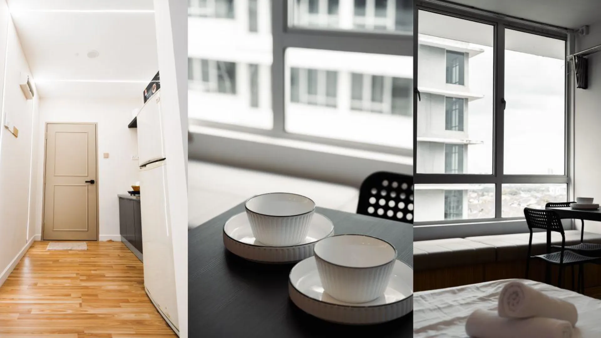 조호바루 / 조호르바루 테브라우의 아파트먼트 (55m², 침실 1개, 프라이빗 욕실 1개) 4성급 싱글룸 레스토랑