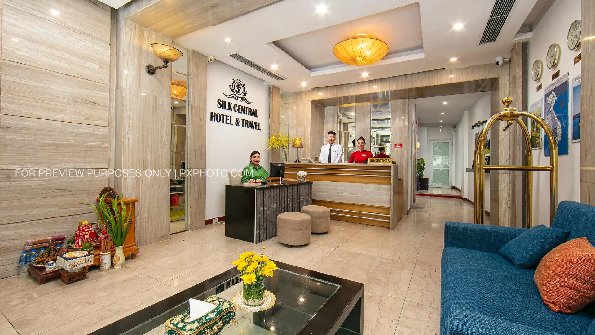 하노이 더 실크 부티크 호텔 앤 스파 4성급 호텔 객실