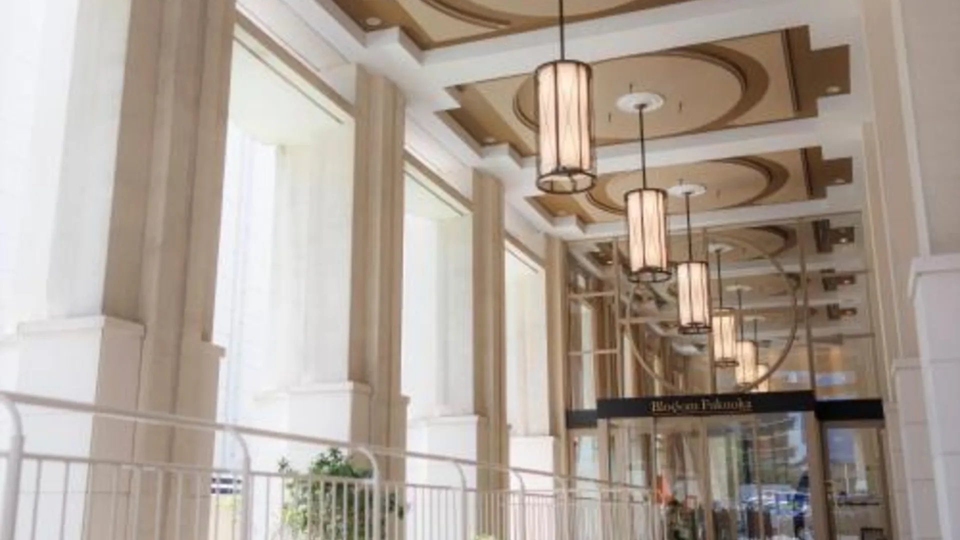 후쿠오카 JR 큐슈 호텔 블로섬 후쿠오카 4성급 호텔 전망