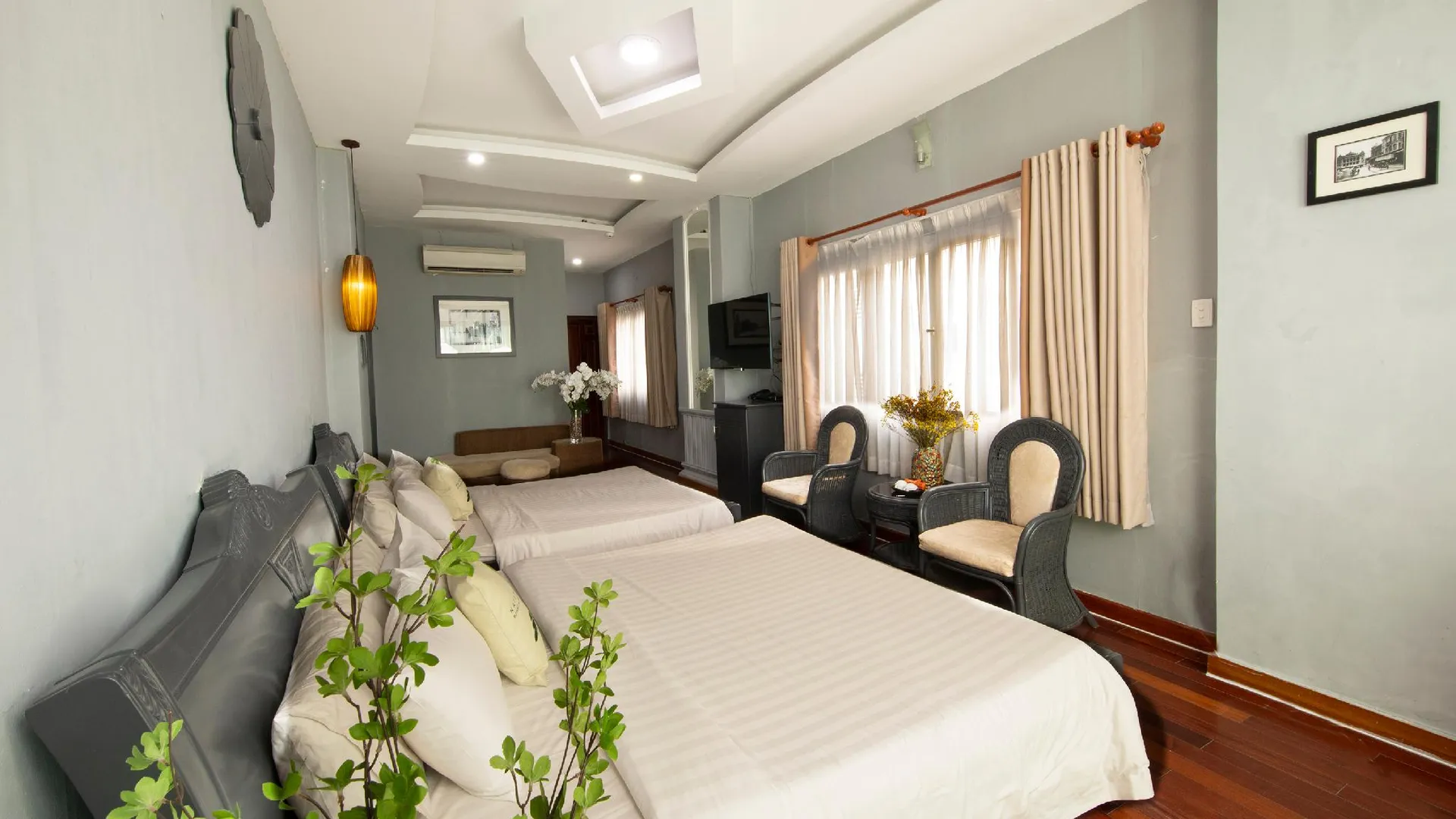 호치민 빈티지 사이공 호텔 앤 스파 3성급 호텔 스위트룸