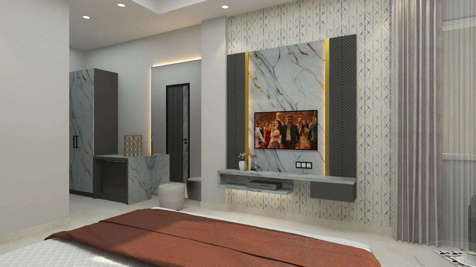 게갈 Hotel D K Palace Kishangarh 3성급 호텔 스위트룸