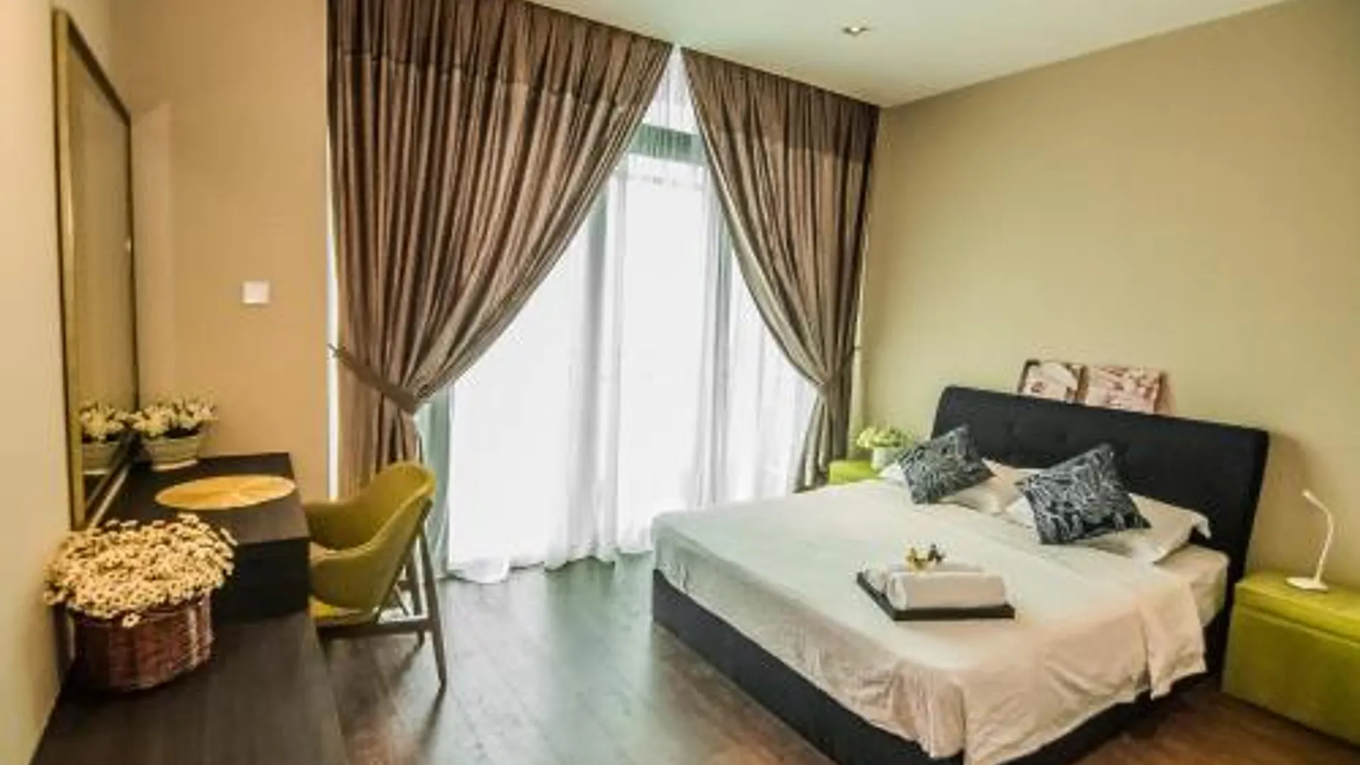 코타키나발루 마리나 트래블러스 스위트 @ 리버슨 소호 4성급 게스트하우스 스위트룸