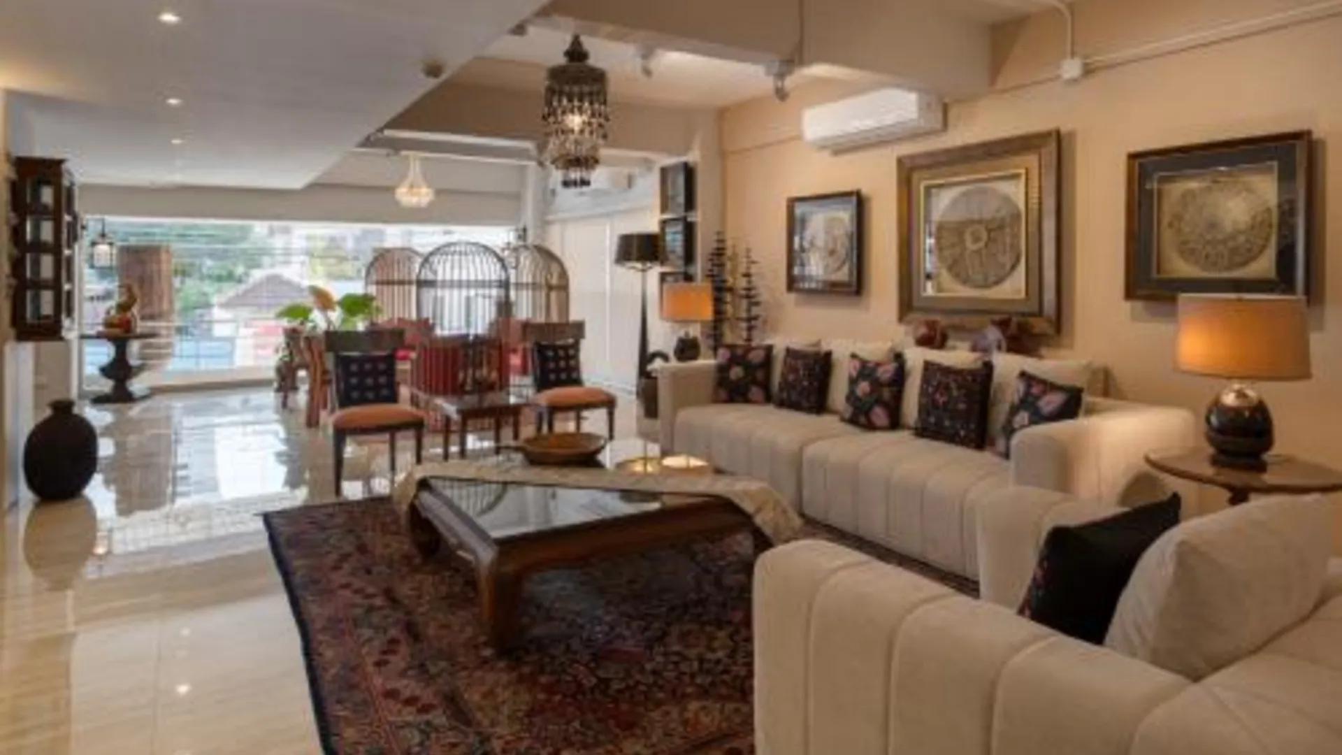 방콕 아스피라 레지던스 루암루디 3성급 호텔 스위트룸