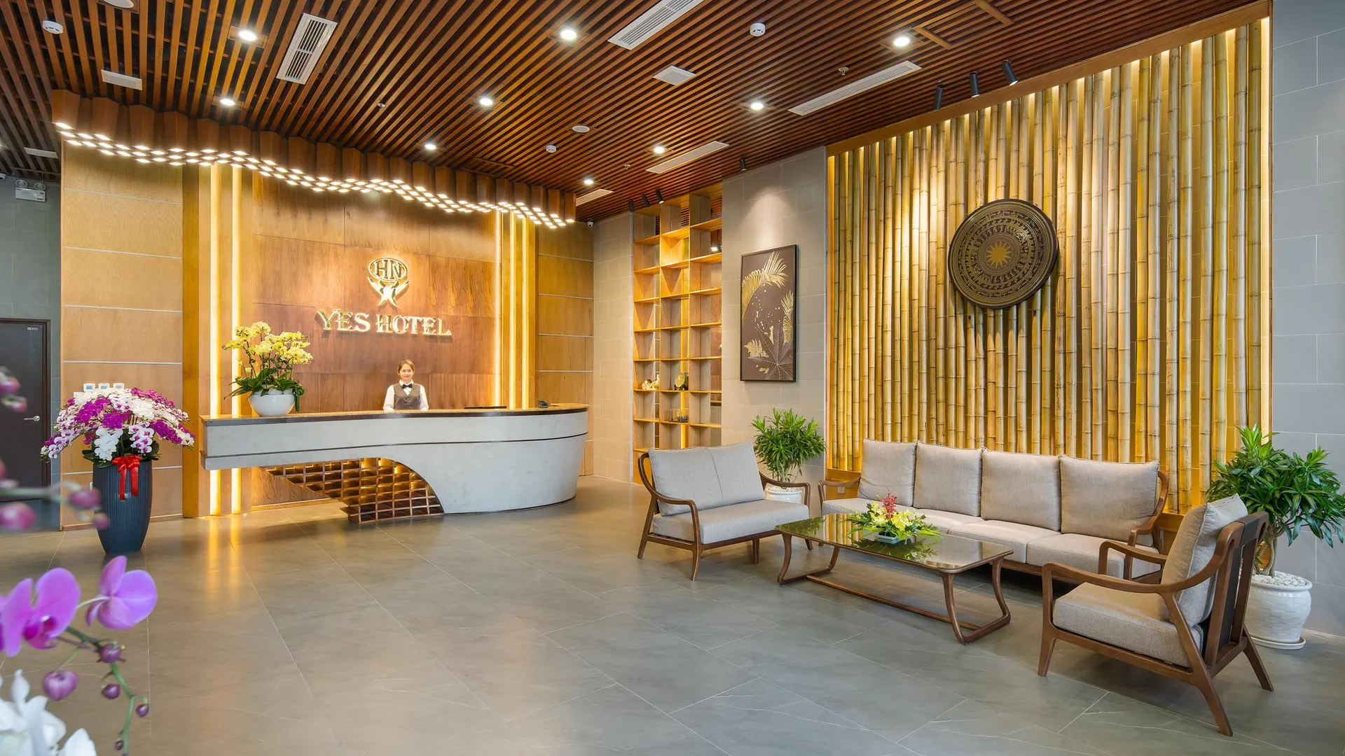 다낭 예스 호텔 다낭 호텔 로비