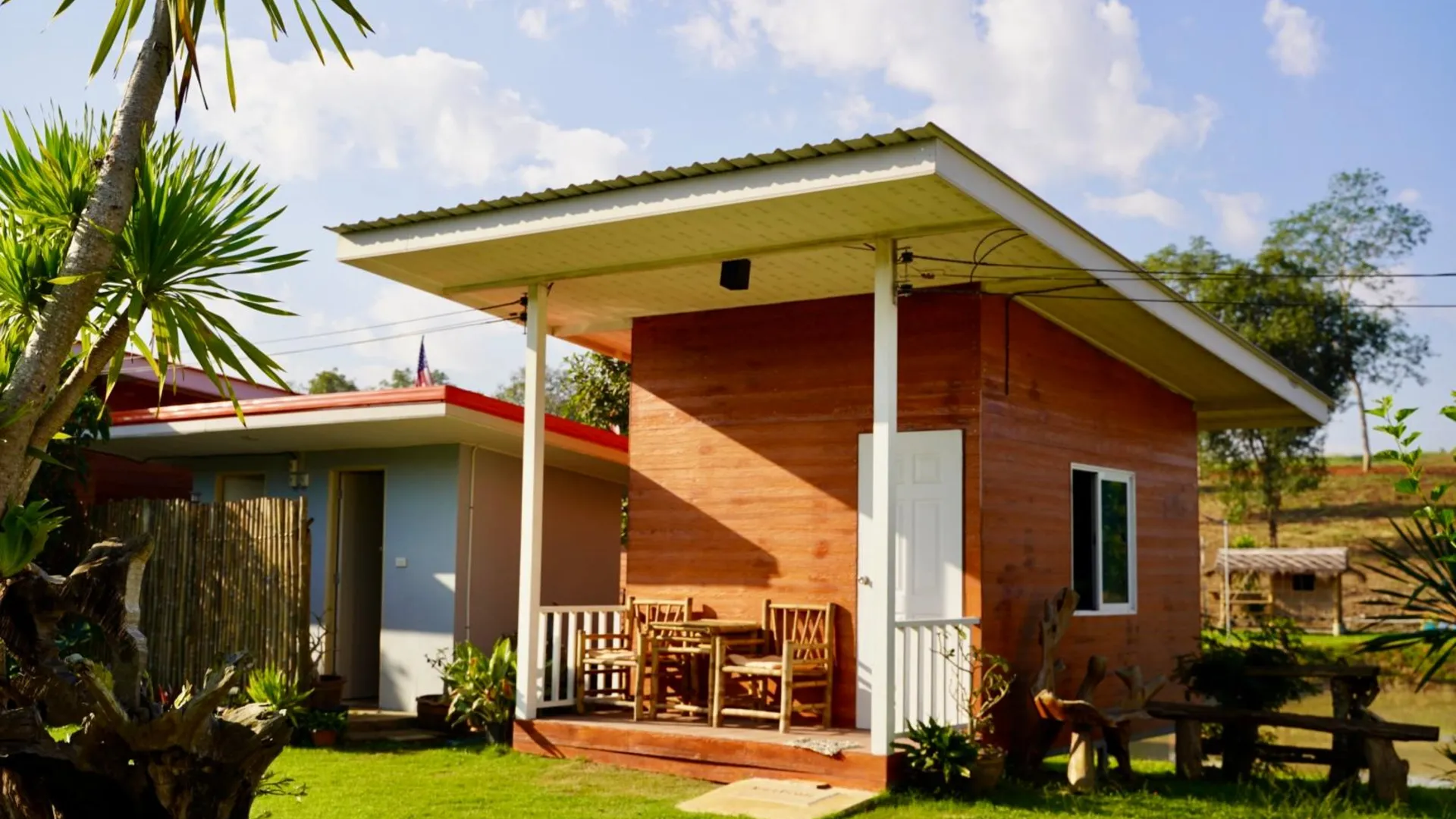 치앙라이 매 카오 톰의 방갈로 (20m², 침실 1개, 프라이빗 욕실 0개) 4성급 싱글룸 레스토랑