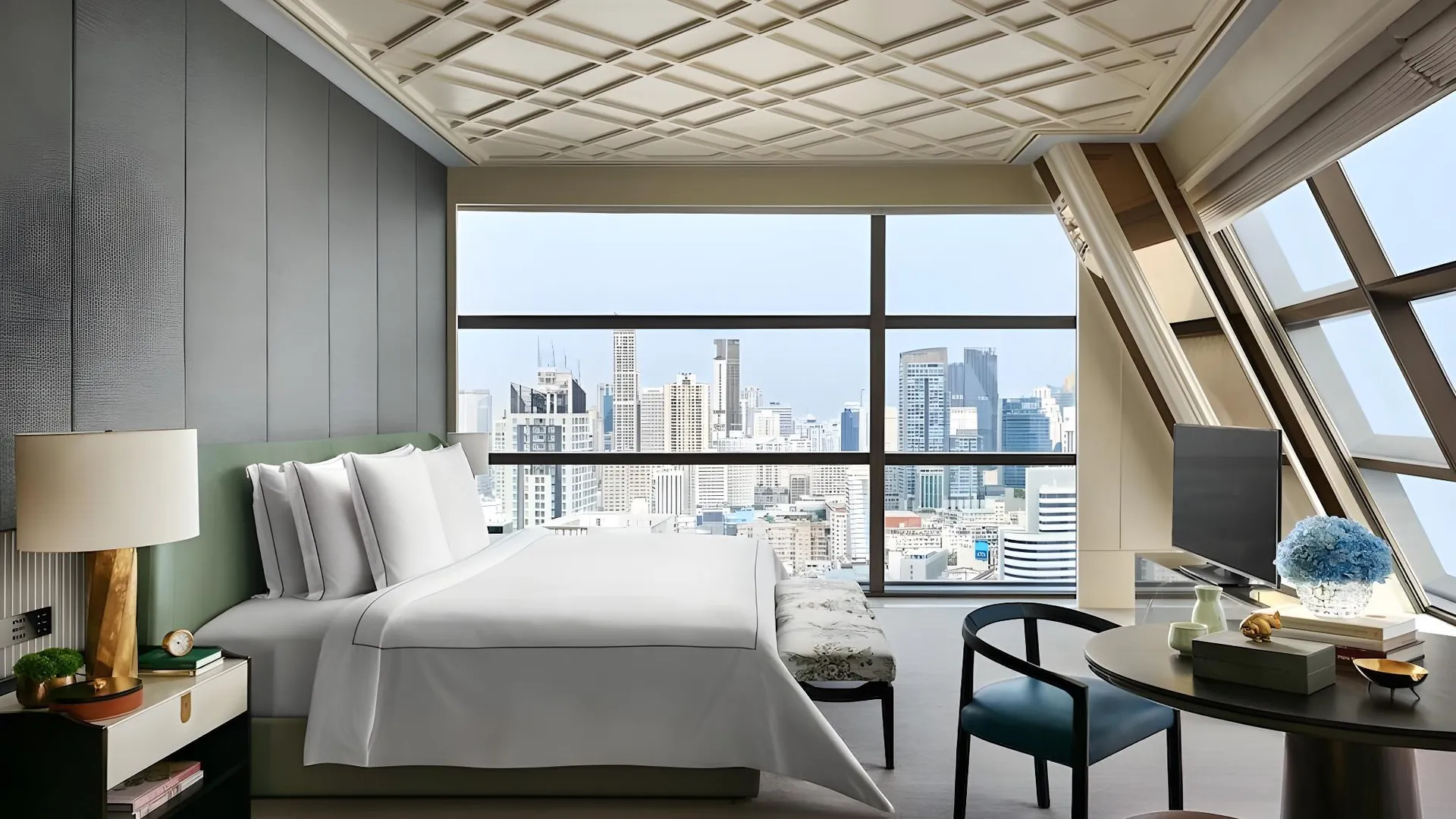 방콕 로즈우드 방콕 5성급 호텔 스위트룸