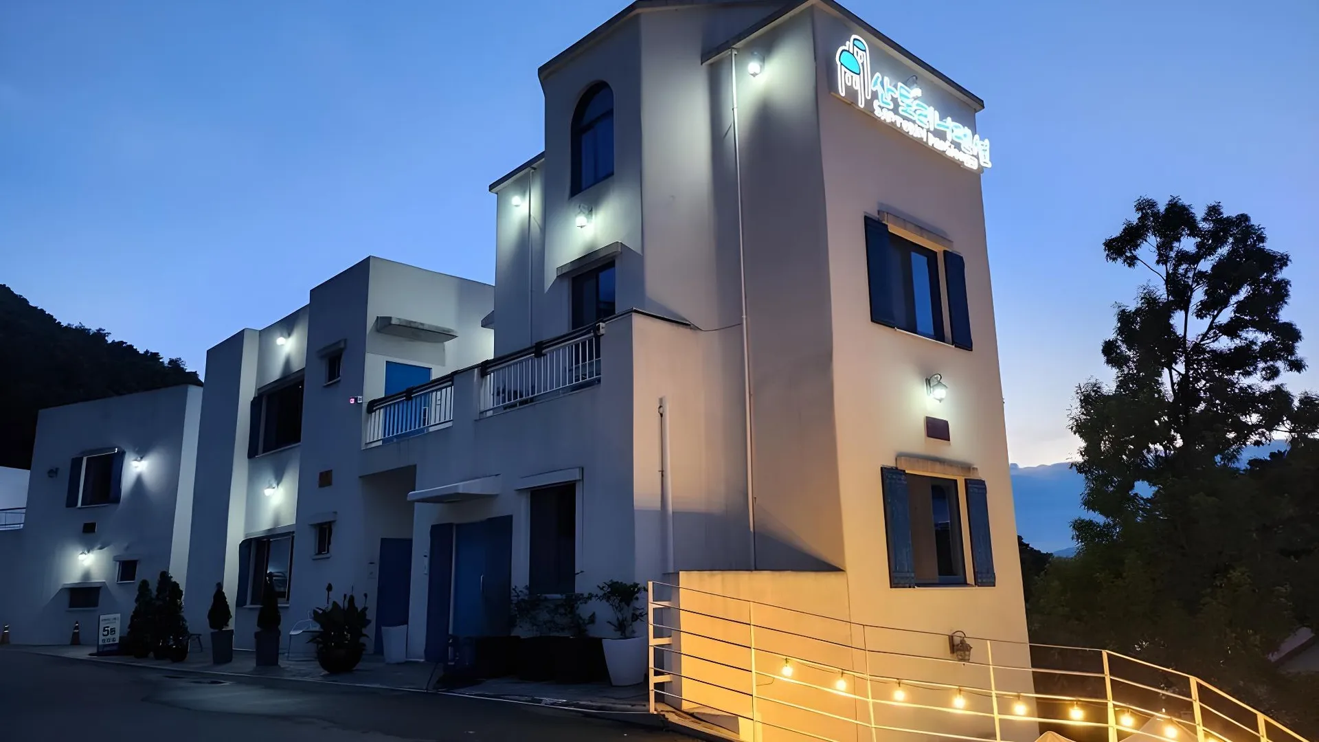 담양 담양 산토리니 펜션 5동 2성급 게스트하우스 전망