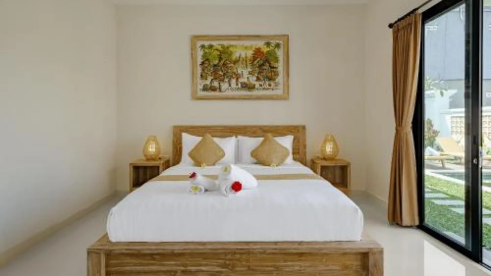 발리 Luxury Nanda villa Ubud 4성급 호텔 스위트룸