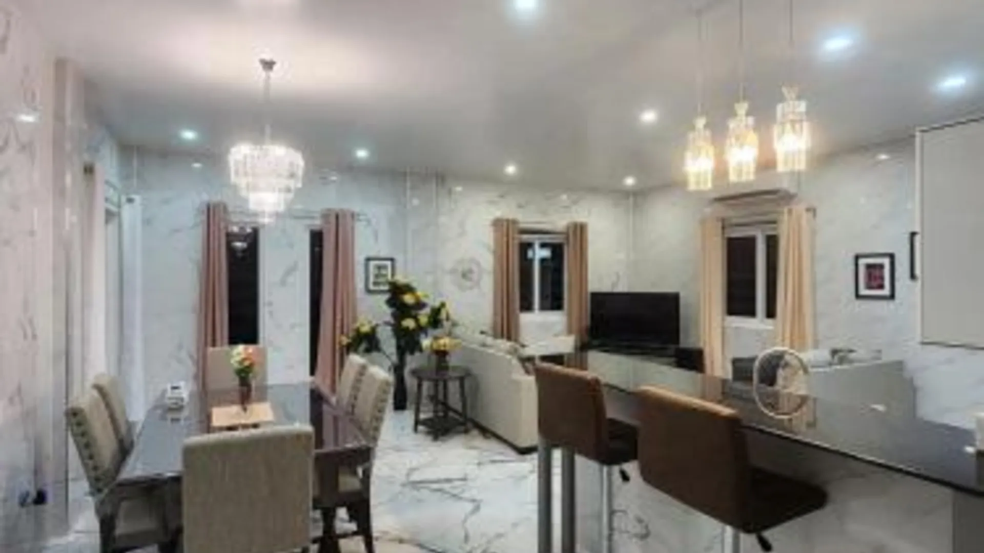 세부 Stargazers Luxury Condo Complex apartments 4성급 호텔 레스토랑