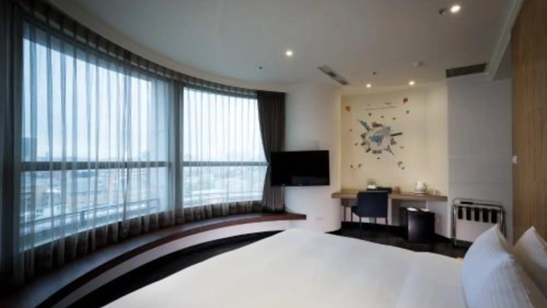 타이베이 메리데이 호텔 반차오 브랜치 3성급 호텔 전망