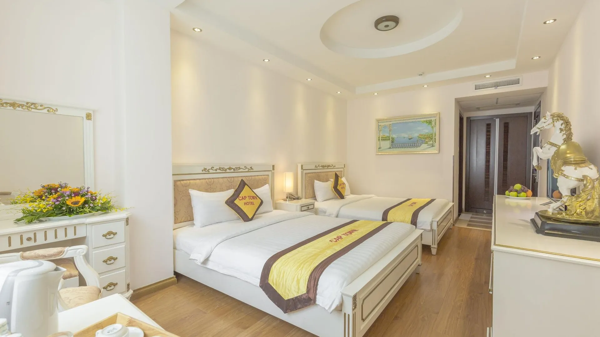 호치민 캡 타운 호텔 3성급 호텔 전망