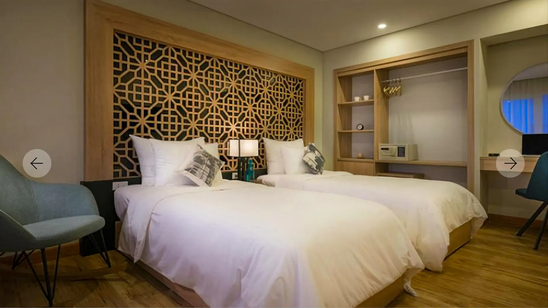 호치민 제미니 사이공 럭셔리 1성급 호텔 객실