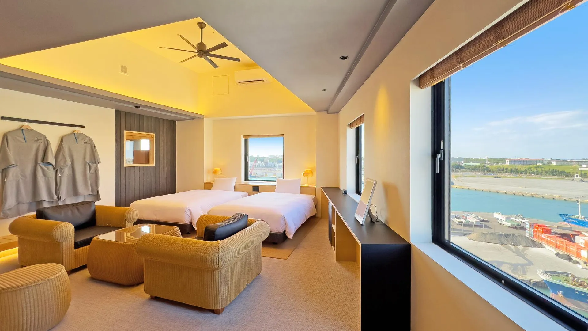 오키나와 본섬 호텔 앤드룸 나하 포트 3성급 호텔 스위트룸