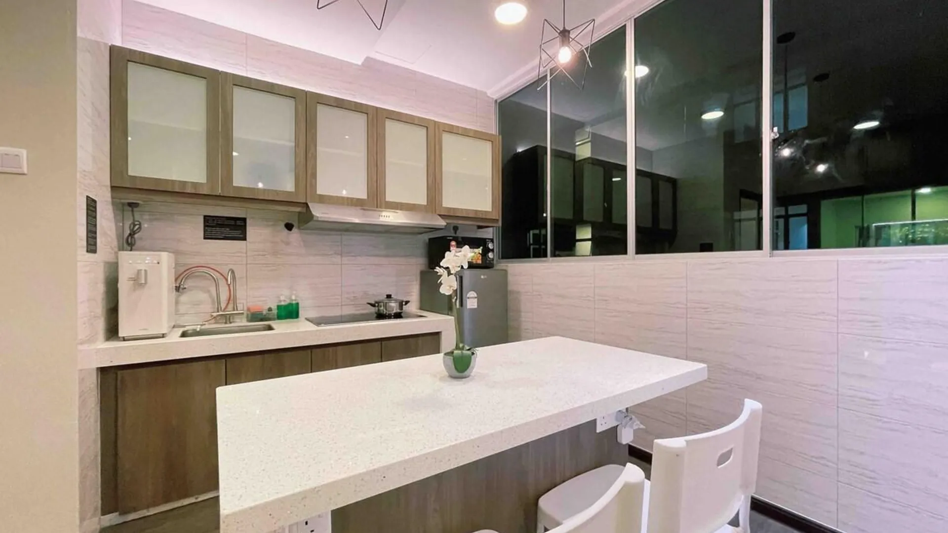 카메론 하일랜즈 타나 라타의 프라이빗 하우스 (1350m², 침실 2개, 프라이빗 욕실 3개) 3성급 싱글룸 수영장