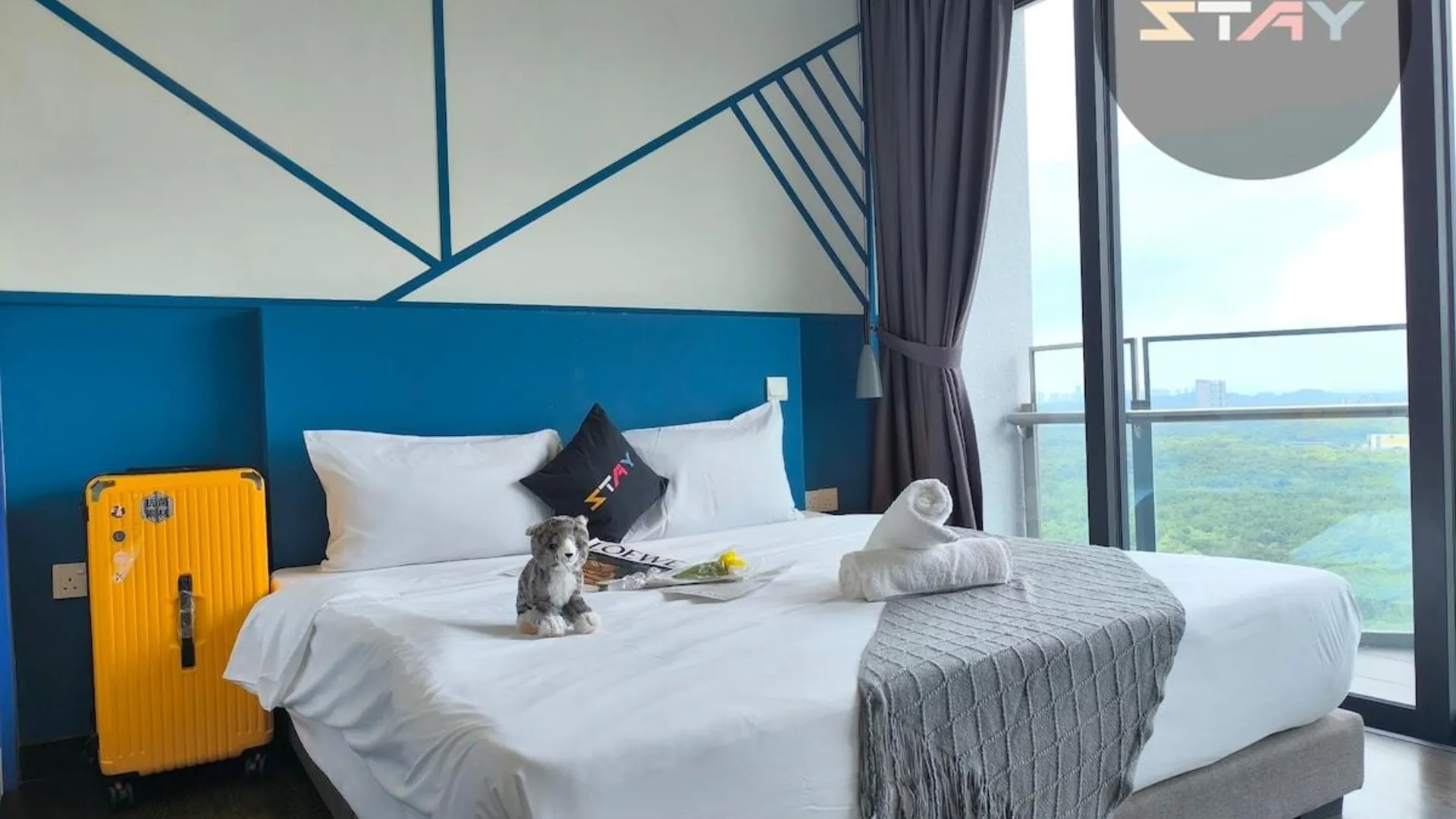 조호바루 / 조호르바루 Almas Couple Cozy Modern Blue Loft Netflix BySTAY 3성급 게스트하우스 스위트룸