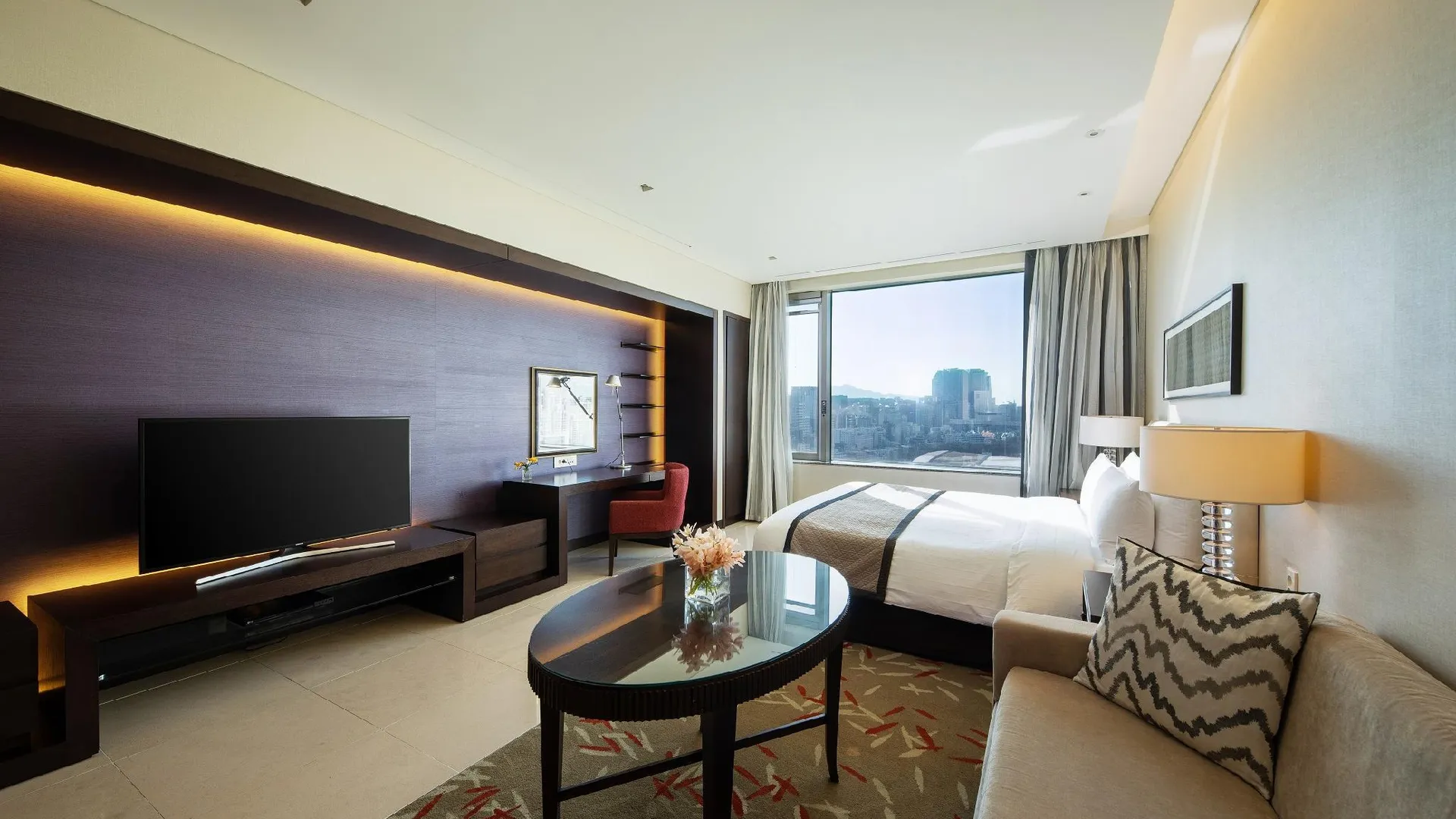 서울 오크우드 프리미어 코엑스 센터 서울 5성급 호텔 전망