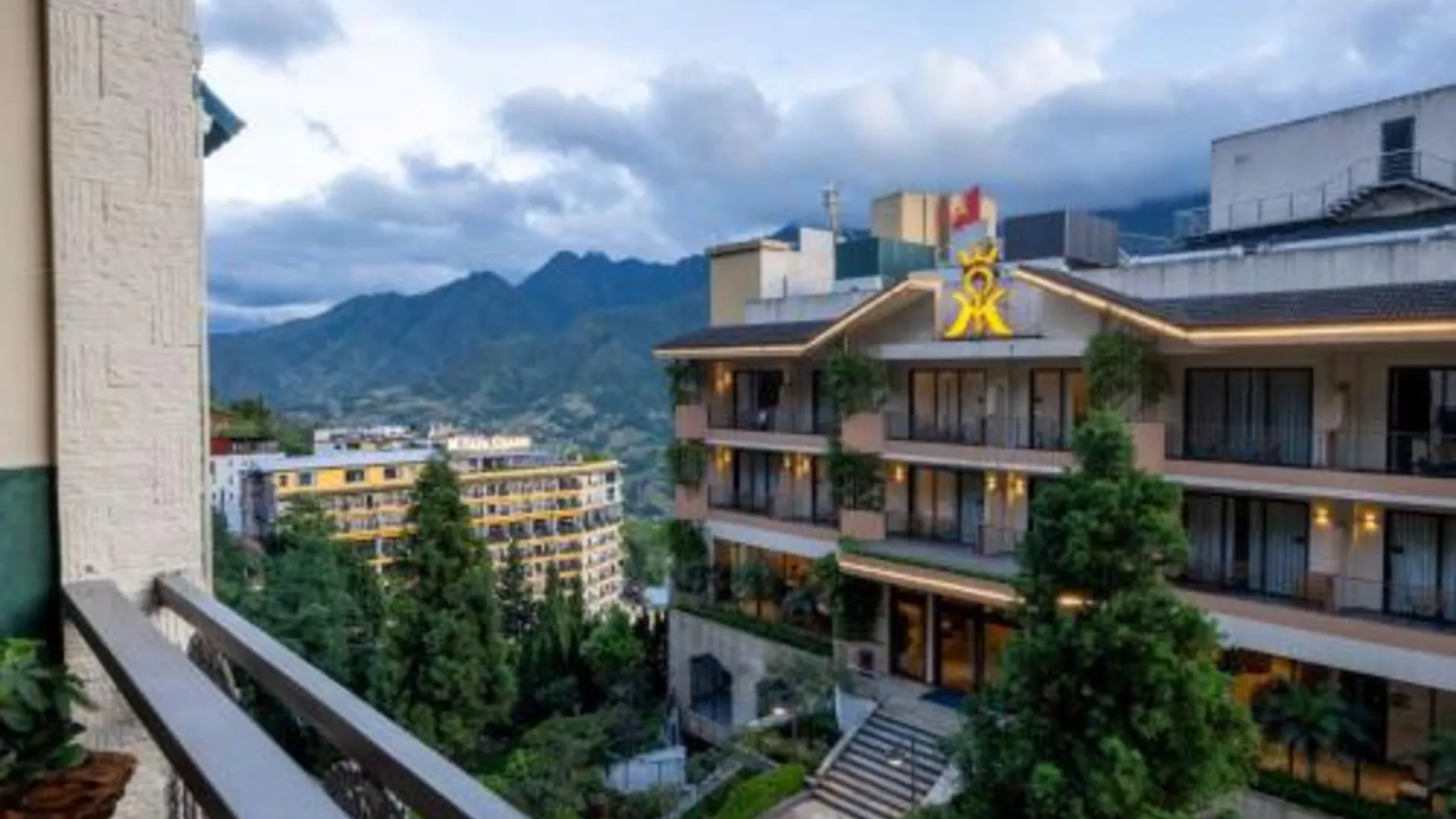 사파 아잘레아 무엉화 사파 3성급 호텔 객실