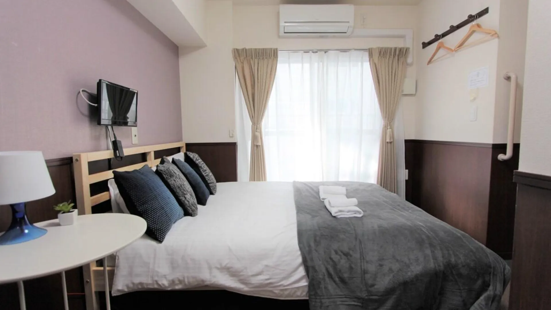 오사카 오사카 캐슬 앤 교바시의 아파트먼트 (30m², 침실 1개, 프라이빗 욕실 1개) 3성급 싱글룸 스위트룸