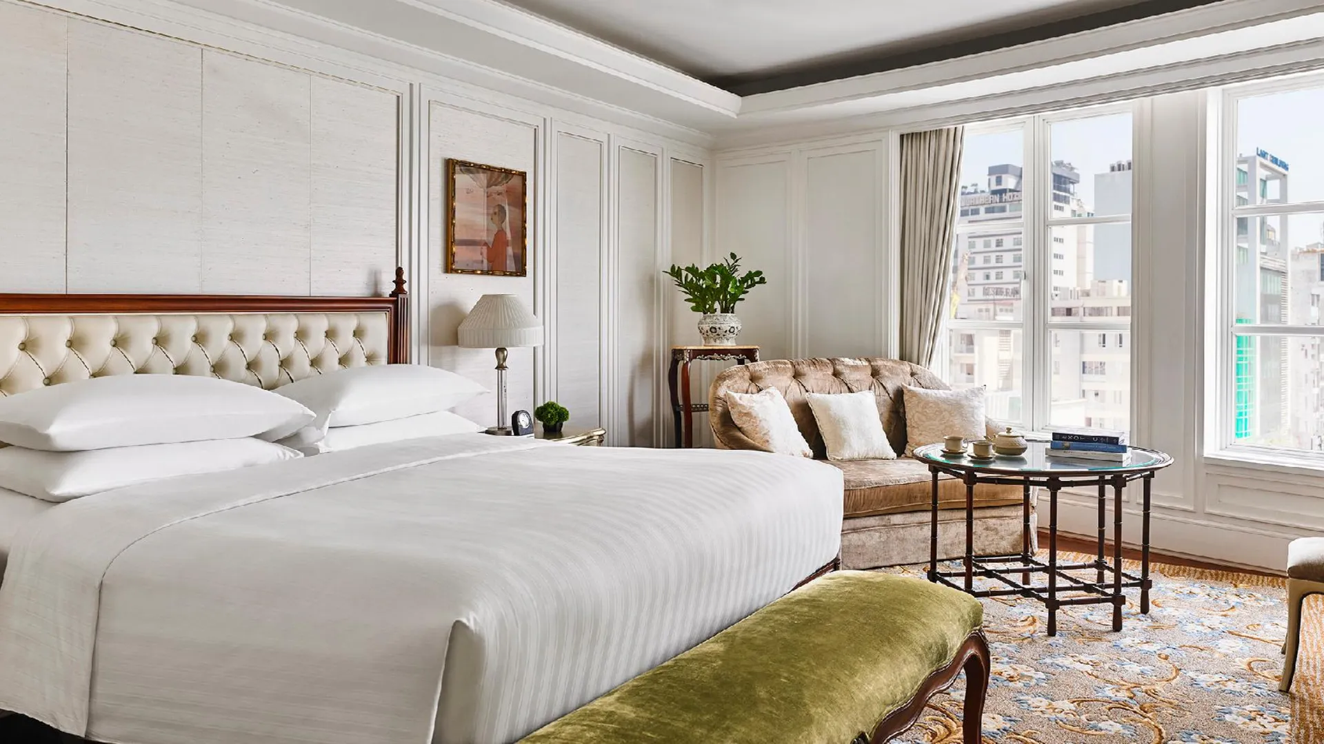 호치민 파크 하야트 사야트 5성급 호텔 스위트룸