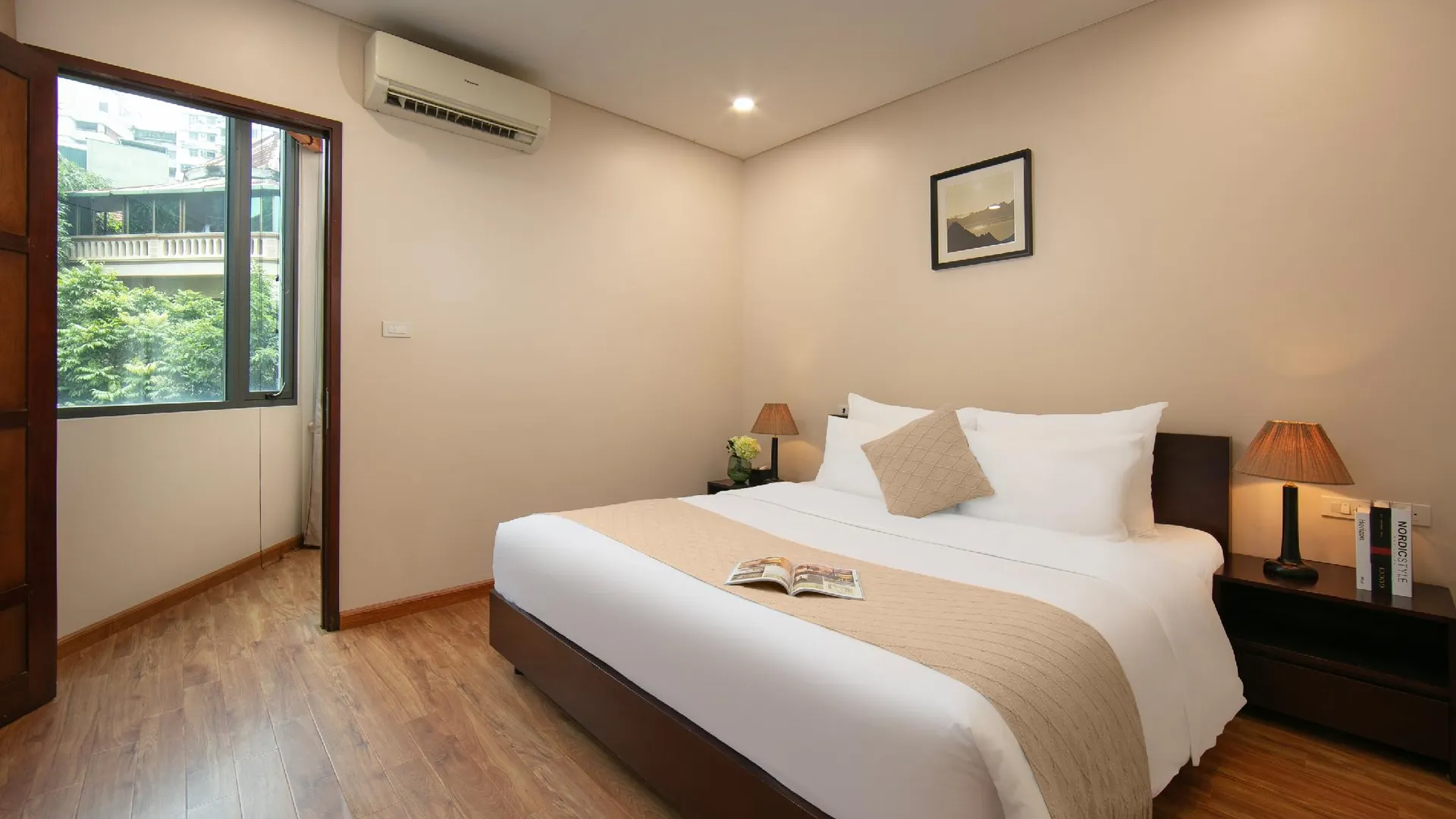 하노이 HB 서비스드 아파트먼트 - 12 트란 꾸이 키엔 3성급 호텔 스위트룸