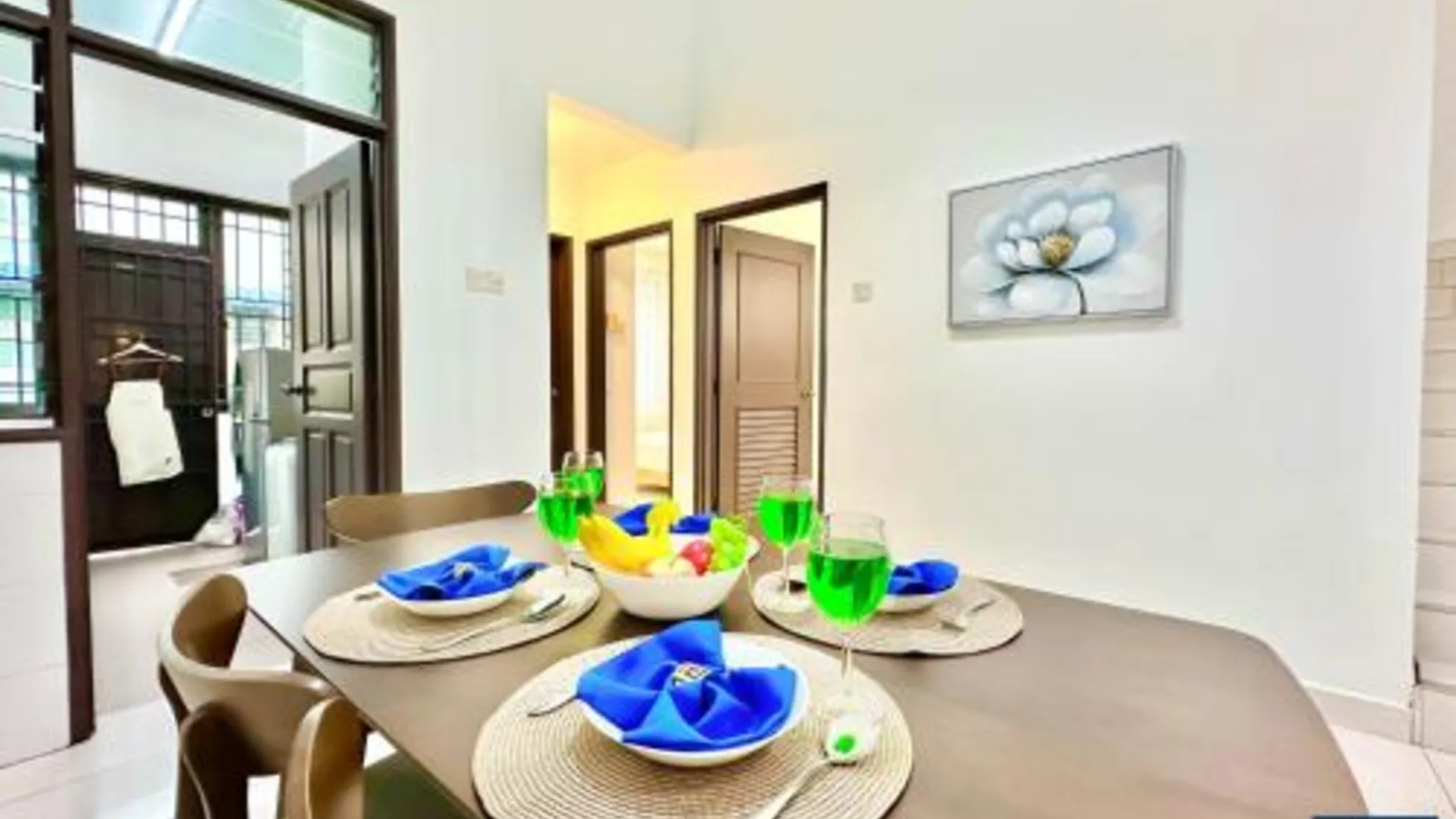 조호바루 / 조호르바루 보호 블리스.타만 몰렉앳4베드2배스 근처 주스코 테브라우 4성급 게스트하우스 레스토랑