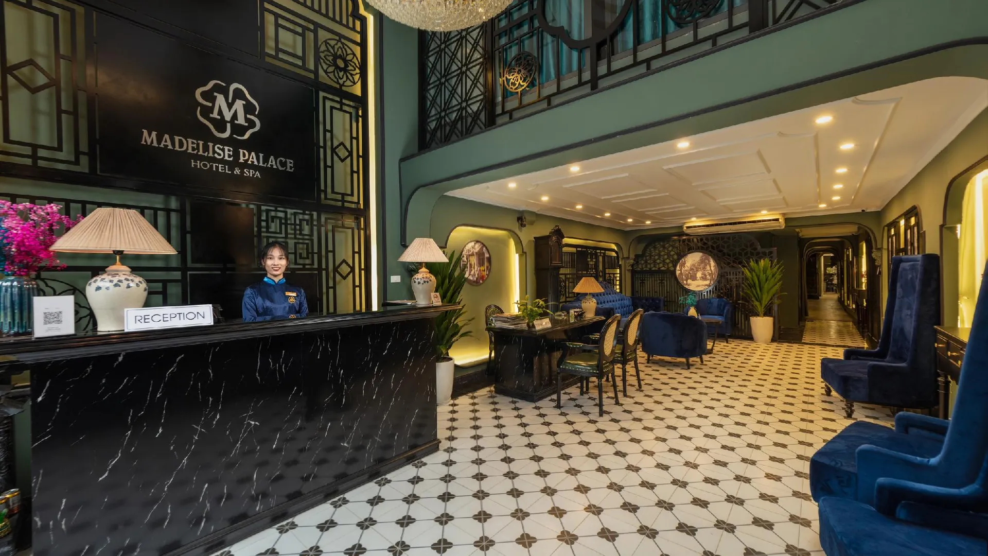 하노이 마델리스 팰리스 호텔 앤 스파 4성급 호텔 로비