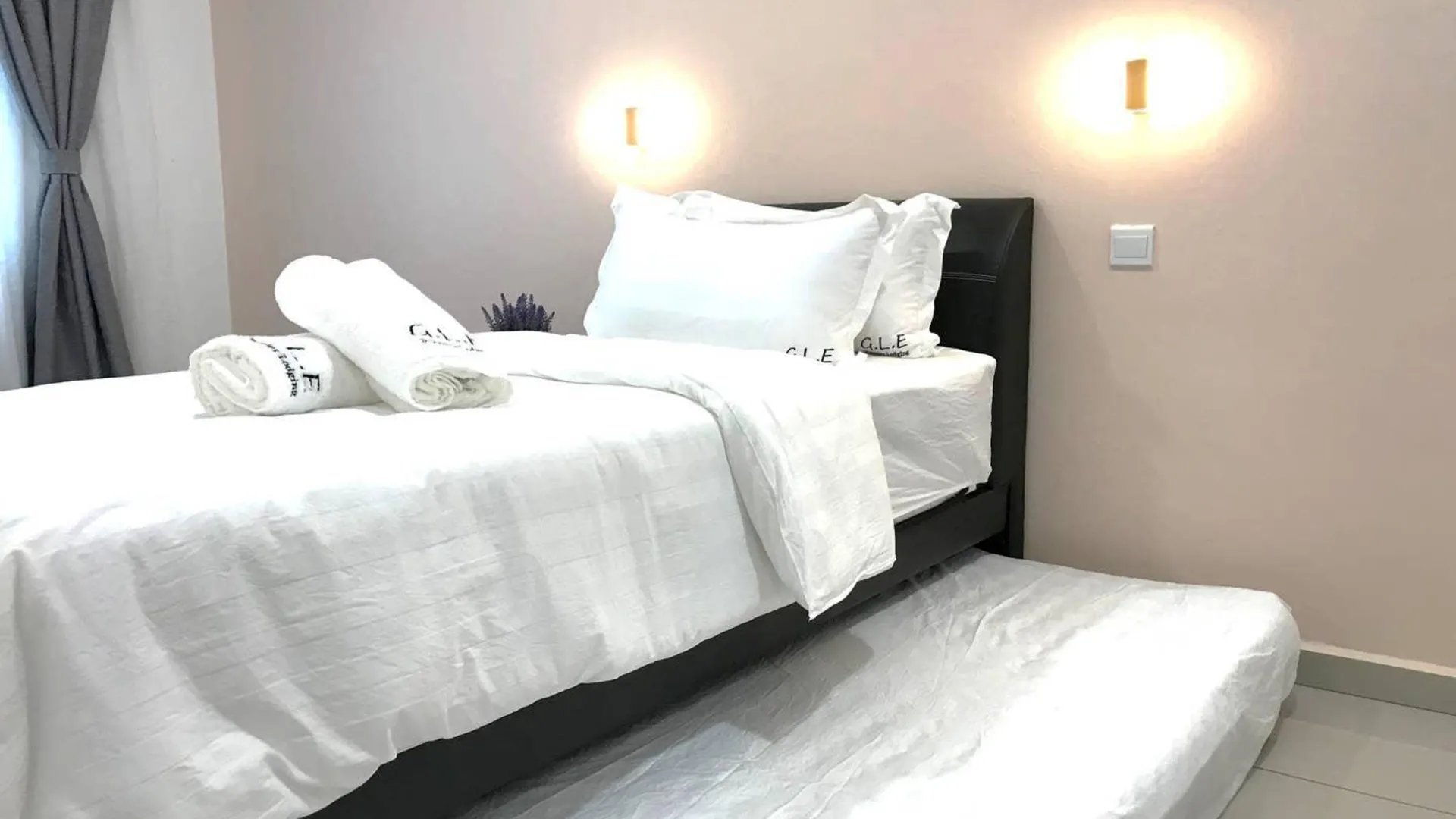 말라카 말라카 시내의 프라이빗 하우스 (100m², 침실 3개, 프라이빗 욕실 2개) 3성급 싱글룸 스위트룸