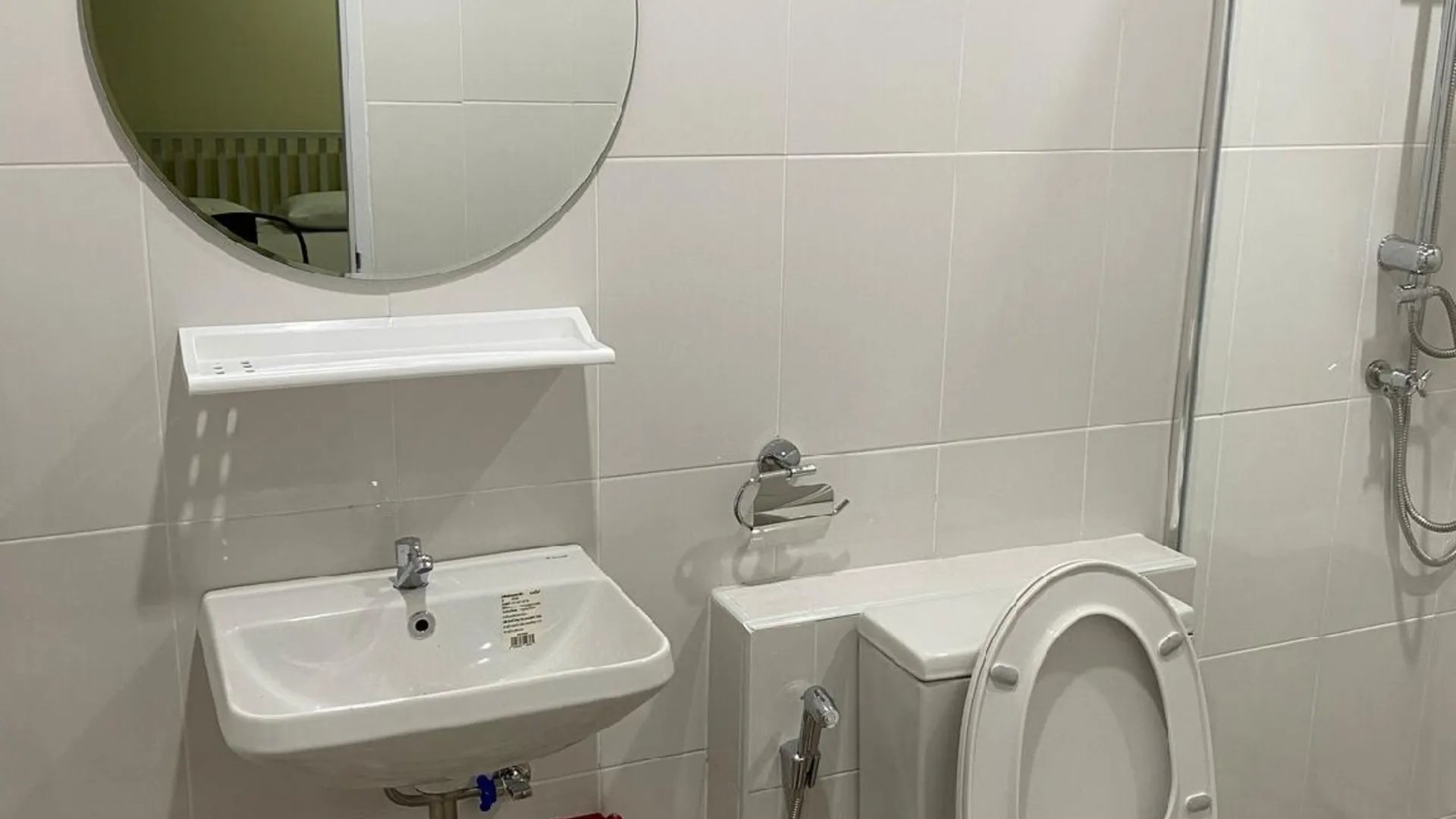 방콕 카오산의 아파트먼트 (100m², 침실 1개, 프라이빗 욕실 1개) 3성급 싱글룸 수영장