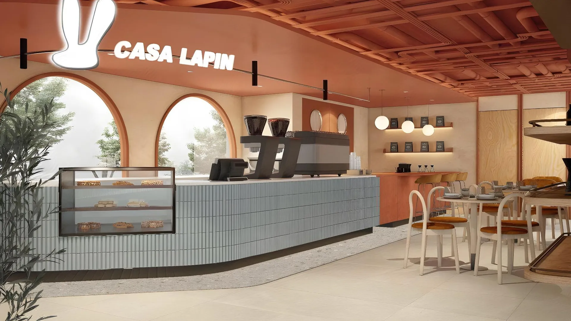 방콕 더 쿼터 라차테위 바이 UHG 4성급 호텔 레스토랑