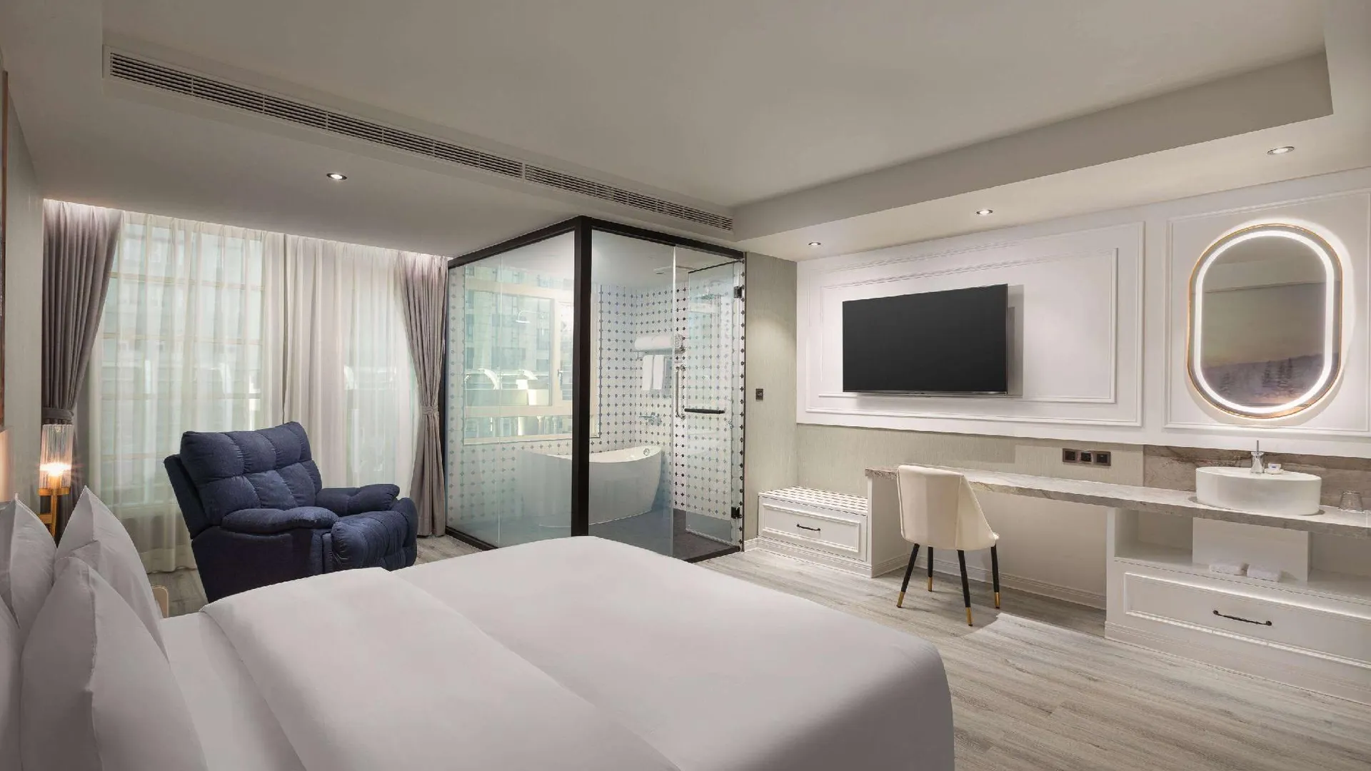 타이베이 트립 바이 윈덤 뉴 타이페이 린커우 4성급 호텔 스위트룸