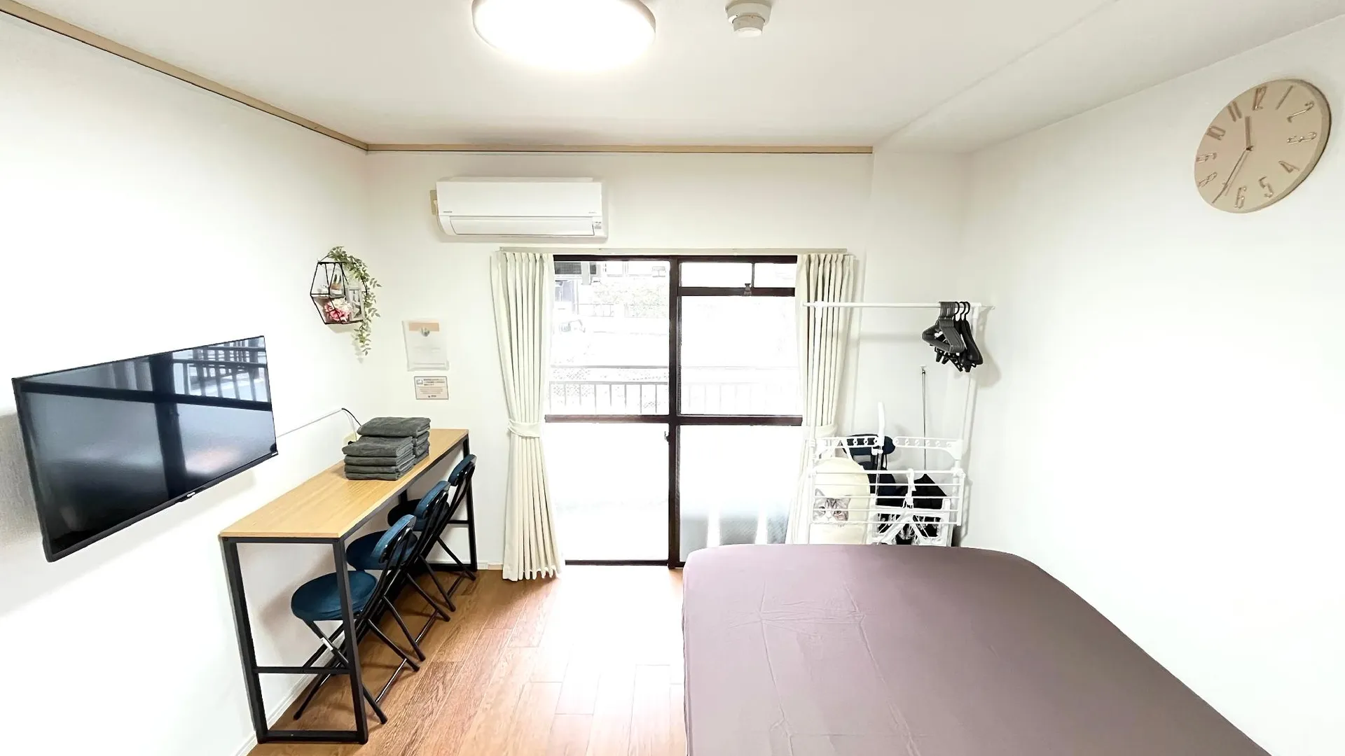 후쿠오카 다자이후의 아파트먼트 (20m², 침실 1개, 프라이빗 욕실 1개) 3성급 게스트하우스 객실