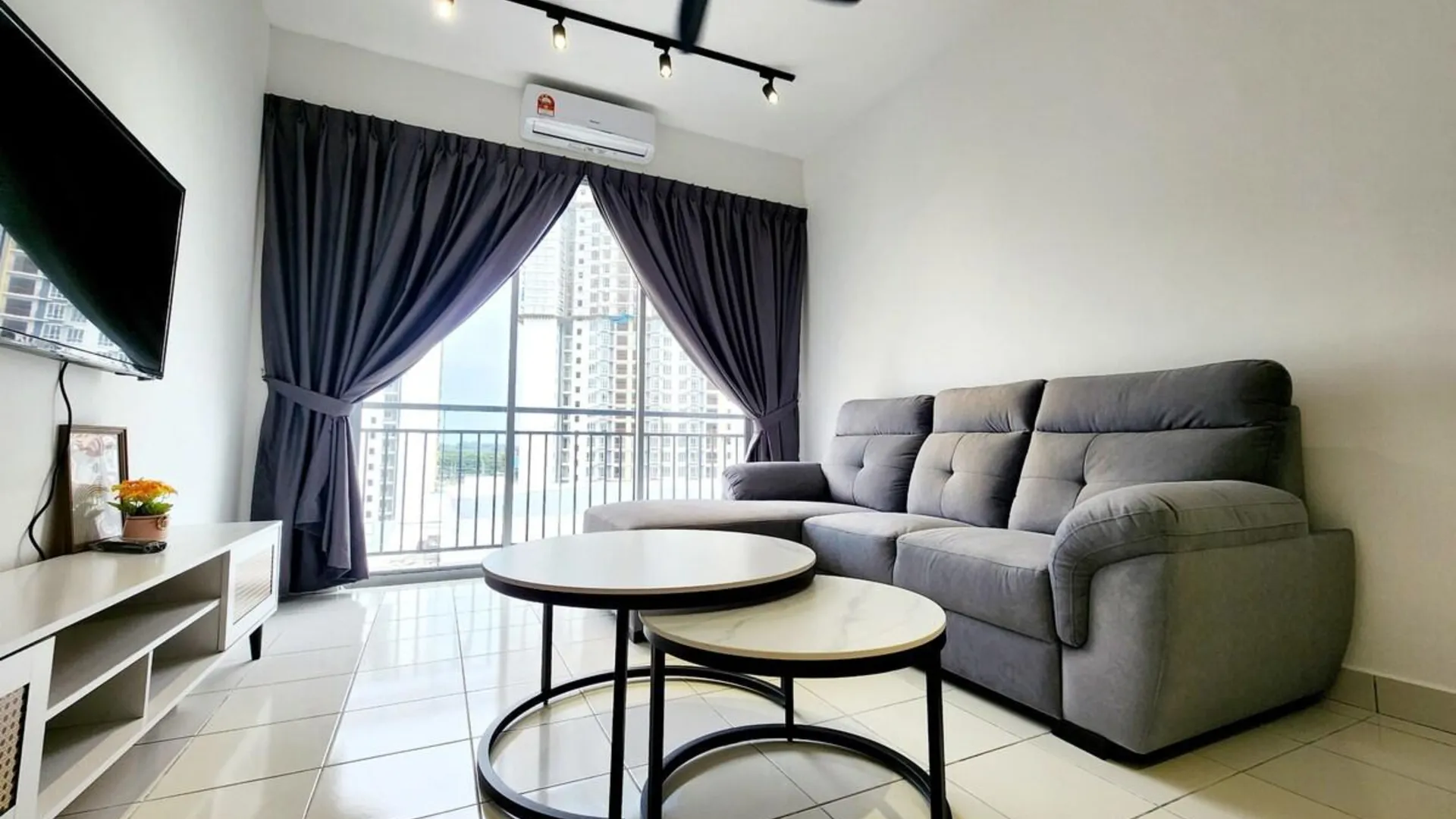 말라카 말라카 시내의 아파트먼트 (m², 침실 3개, 프라이빗 욕실 2개) 3성급 싱글룸 스위트룸