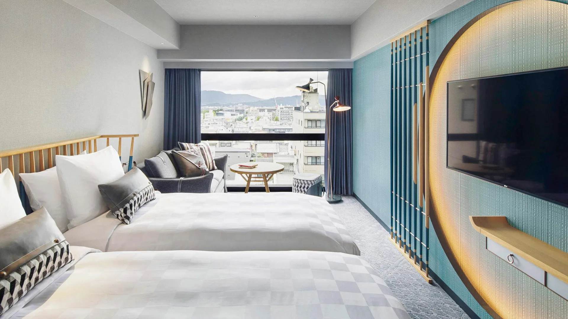 교토 머큐어 교토 스테이션 4성급 호텔 스위트룸