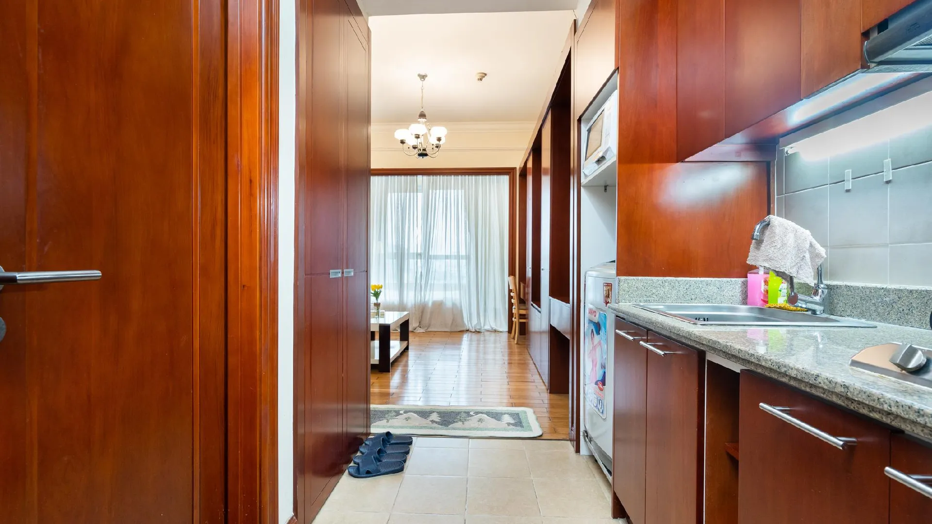 호치민 빈탄의 스튜디오 아파트먼트 (38m², 프라이빗 욕실 1개) 4성급 싱글룸 전망