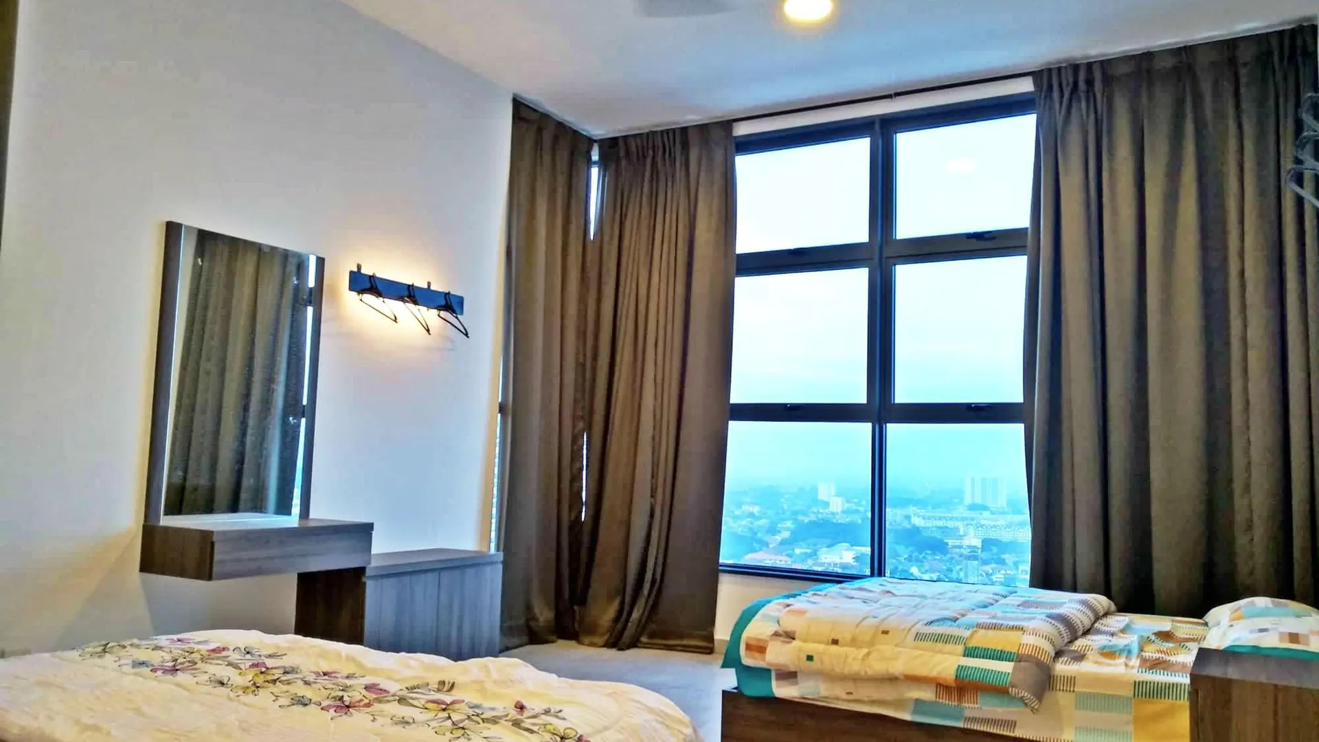 말라카 말라카 시내의 아파트먼트 (98m², 침실 2개, 프라이빗 욕실 2개) 3성급 싱글룸 스위트룸