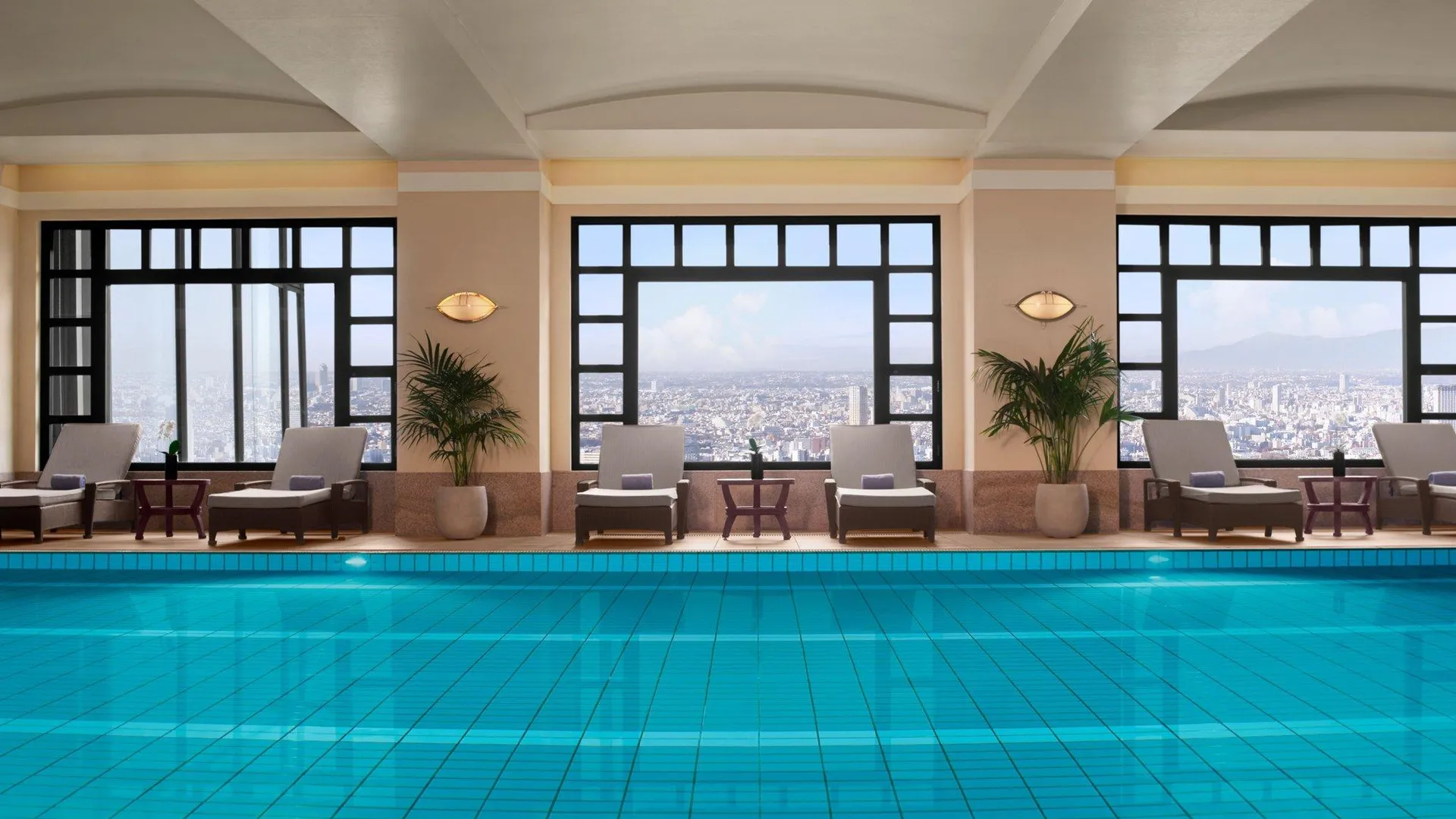도쿄 / 동경 리츠칼튼, 도쿄 5성급 호텔 수영장