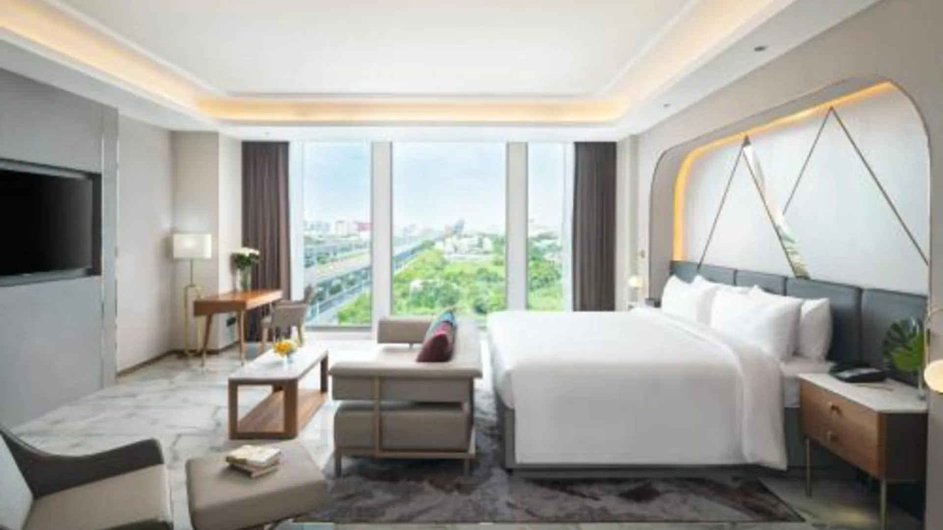 방콕 아사윈 그랜드 컨벤션 호텔 5성급 호텔 스위트룸