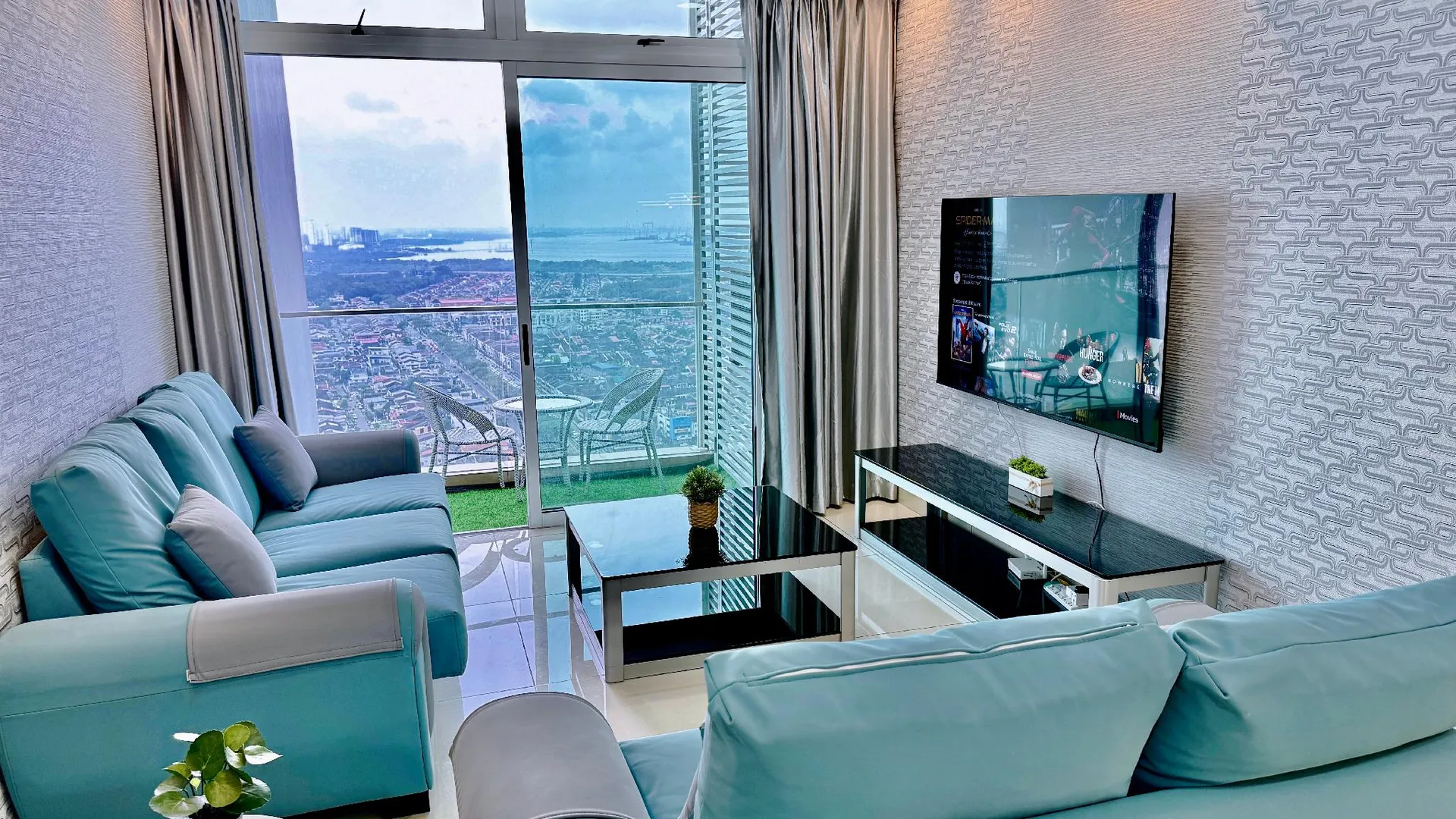 조호바루 / 조호르바루 조호바루의 아파트먼트 (1088m², 침실 2개, 프라이빗 욕실 2개) 5성급 싱글룸 스위트룸