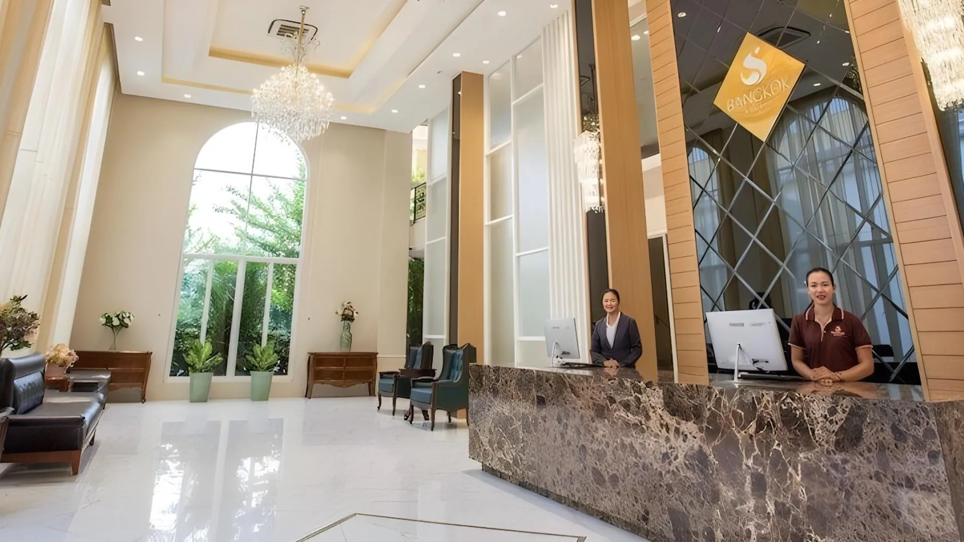 방콕 S 방콕 호텔 나바민 4성급 호텔 객실