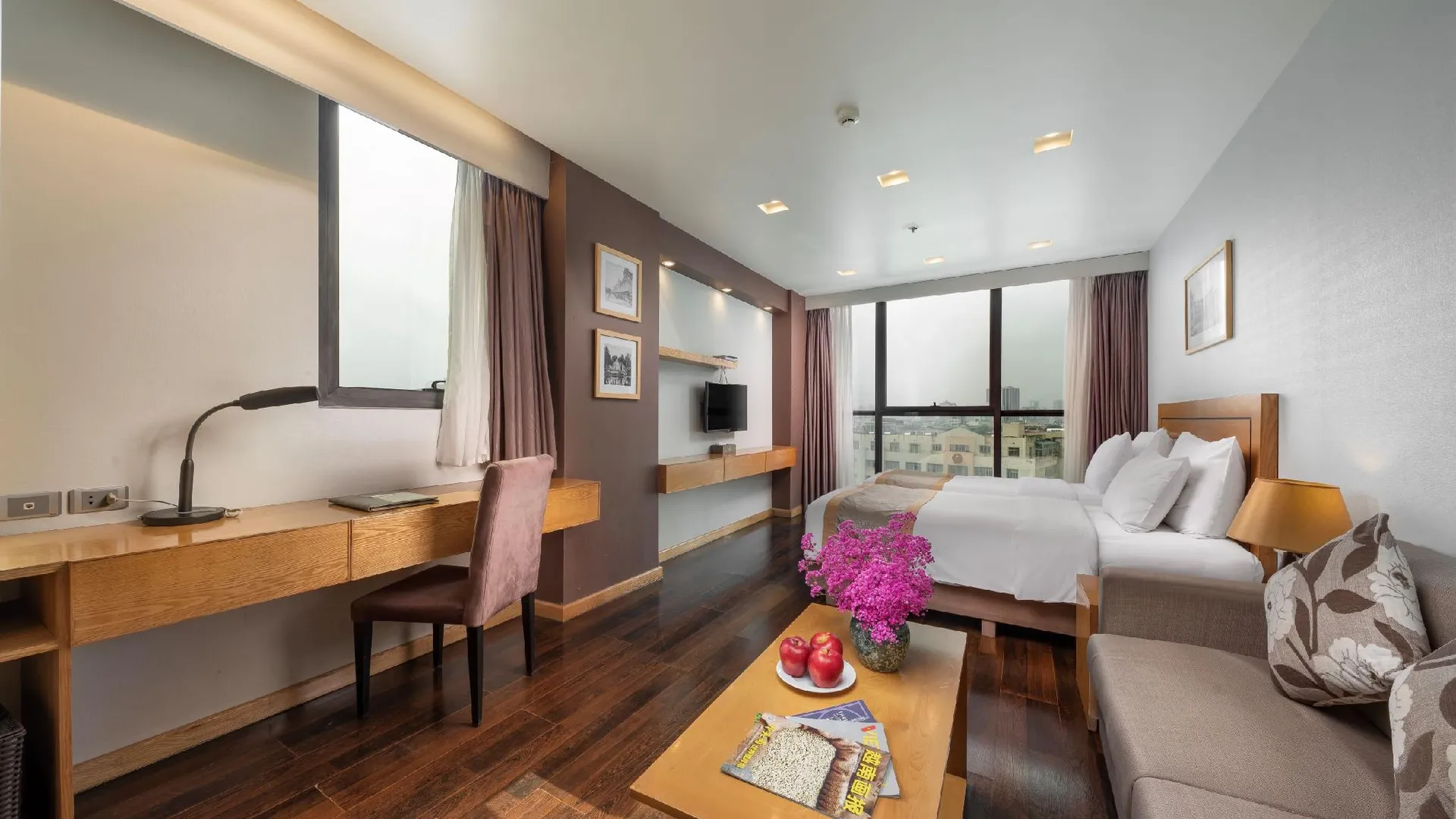 하노이 파크사이드 선라인 호텔 3성급 호텔 스위트룸