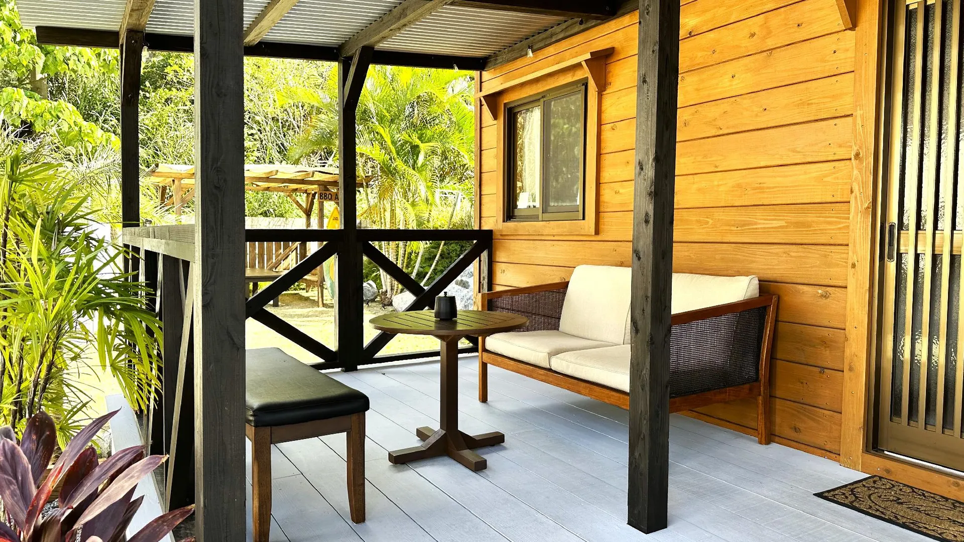 오키나와 본섬 기노자의 프라이빗 하우스 (24m², 침실 1개, 프라이빗 욕실 1개) 3성급 게스트하우스 수영장