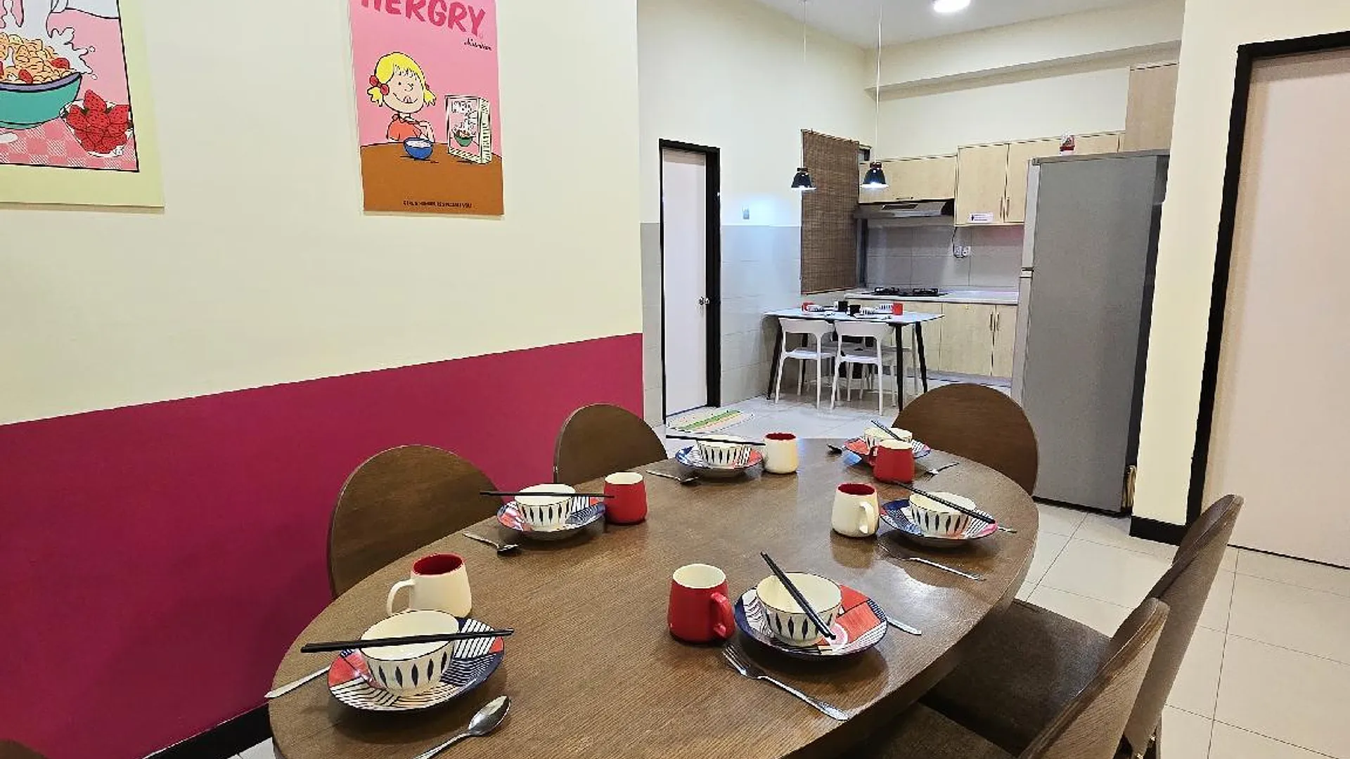 코타키나발루 시티 센터의 아파트먼트 (158m², 침실 4개, 프라이빗 욕실 3개) 2성급 싱글룸 수영장