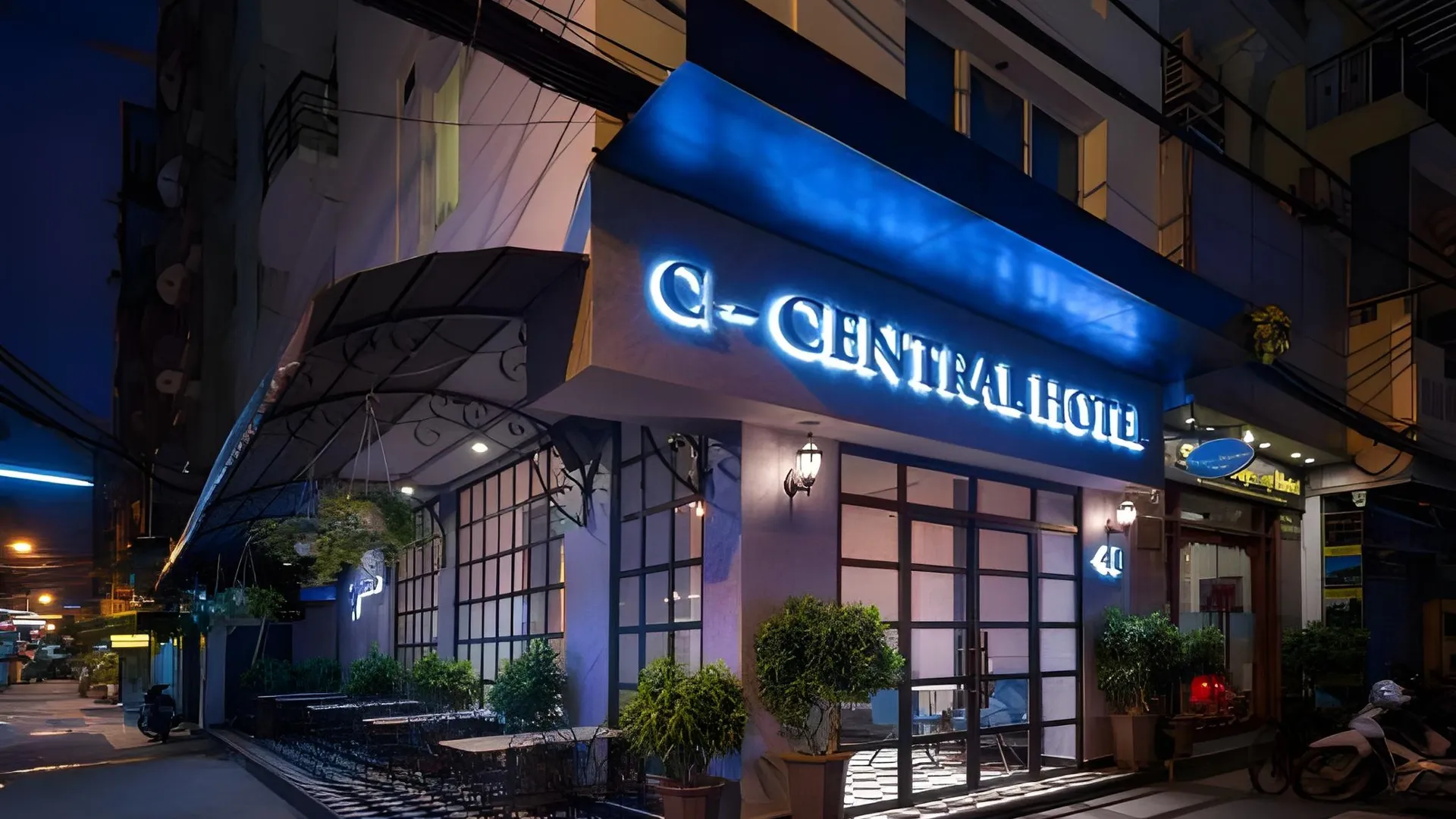 호치민 C 센트럴 호텔 3성급 호텔 외관