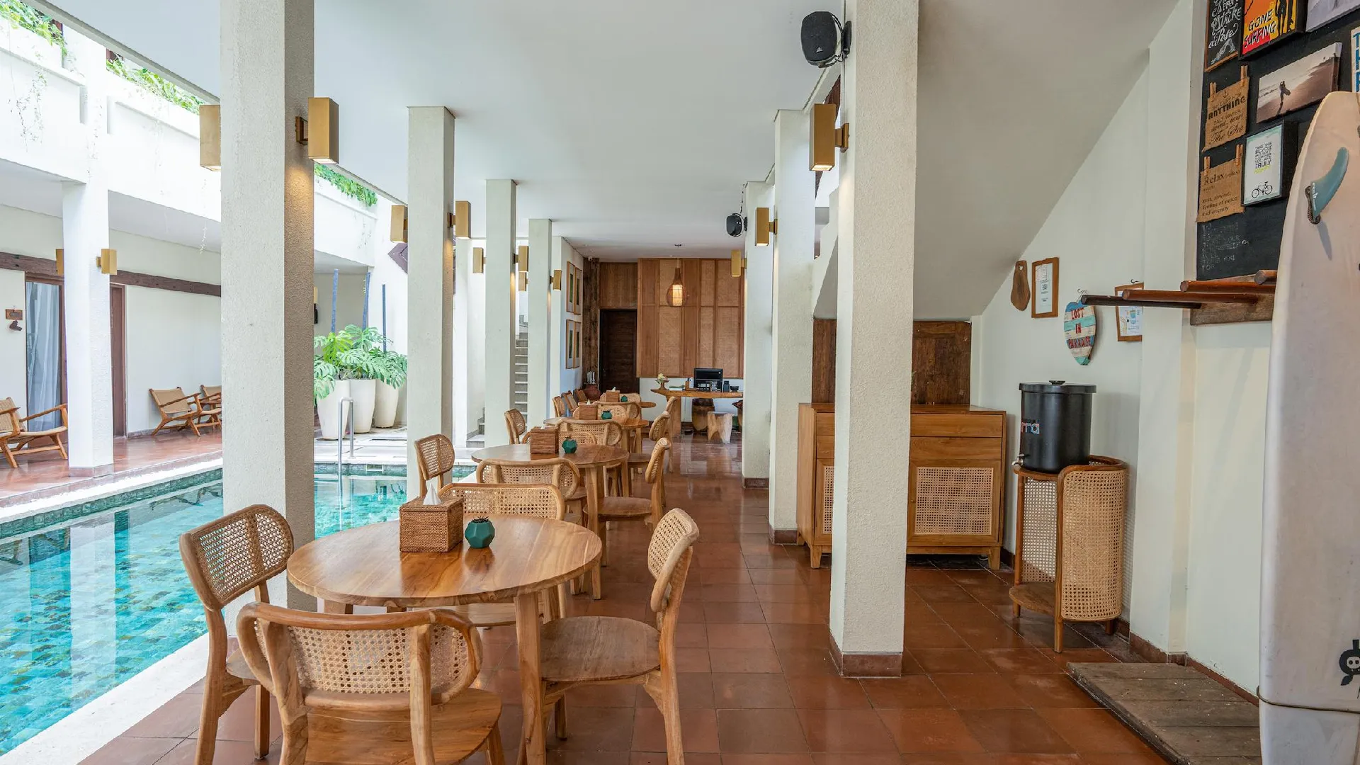 발리 세다사 로지 3성급 호텔 수영장