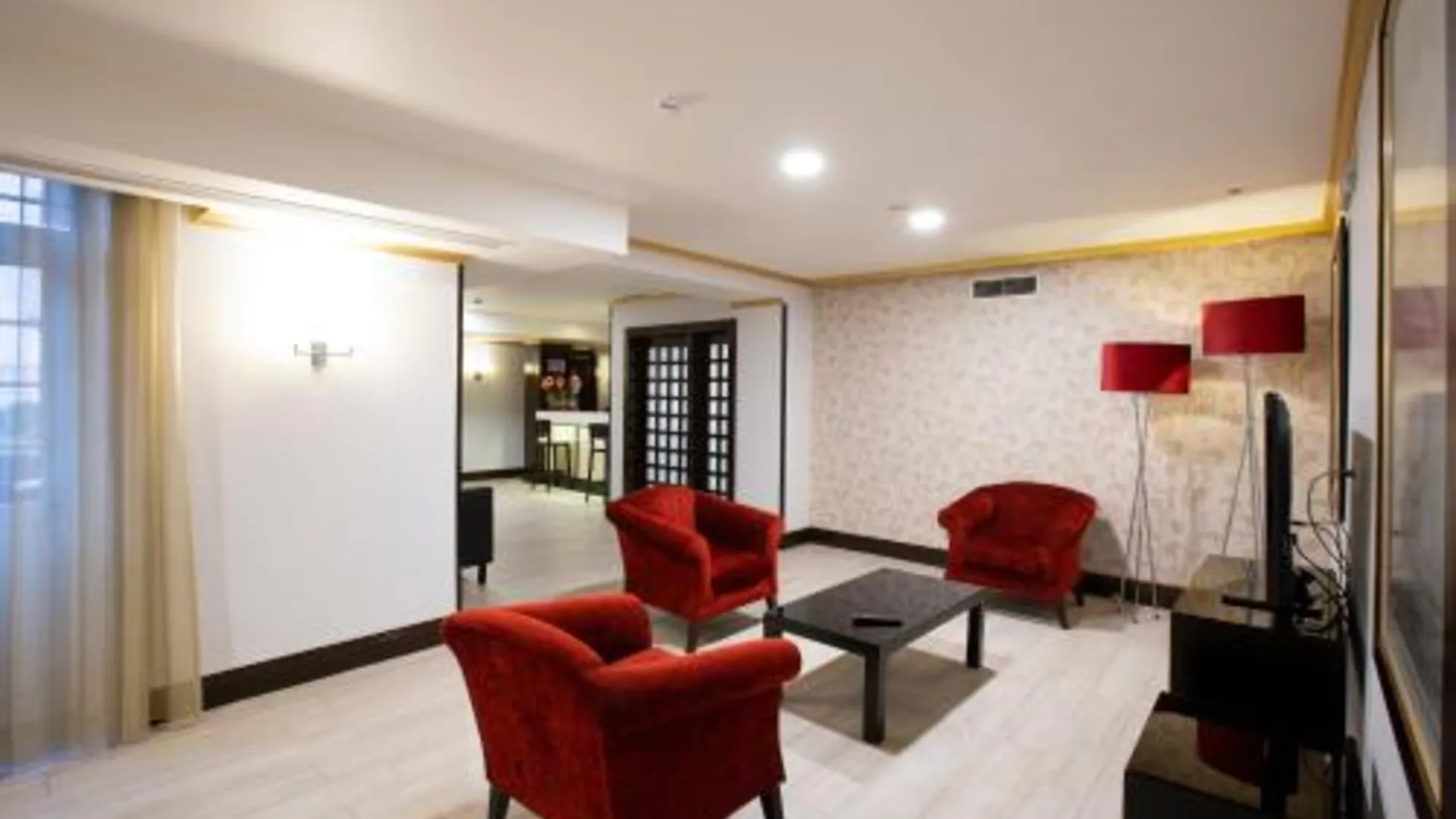 아베이루 Veneza Hotel 3성급 호텔 로비