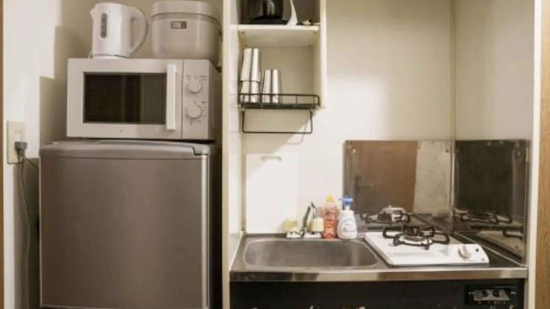 후쿠오카 후쿠오카의 아파트먼트 (23m², 침실 1개, 프라이빗 욕실 1개) 3성급 게스트하우스 외관