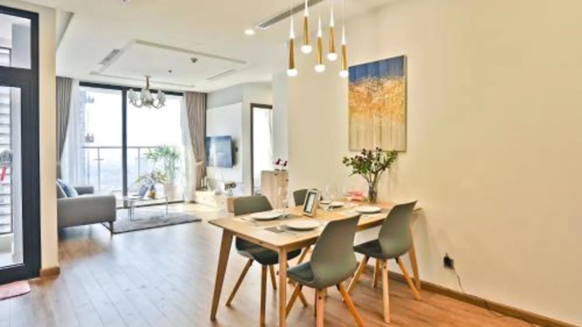 하노이 하이-홈 - 빈홈즈 메트로폴리스 4성급 게스트하우스 로비